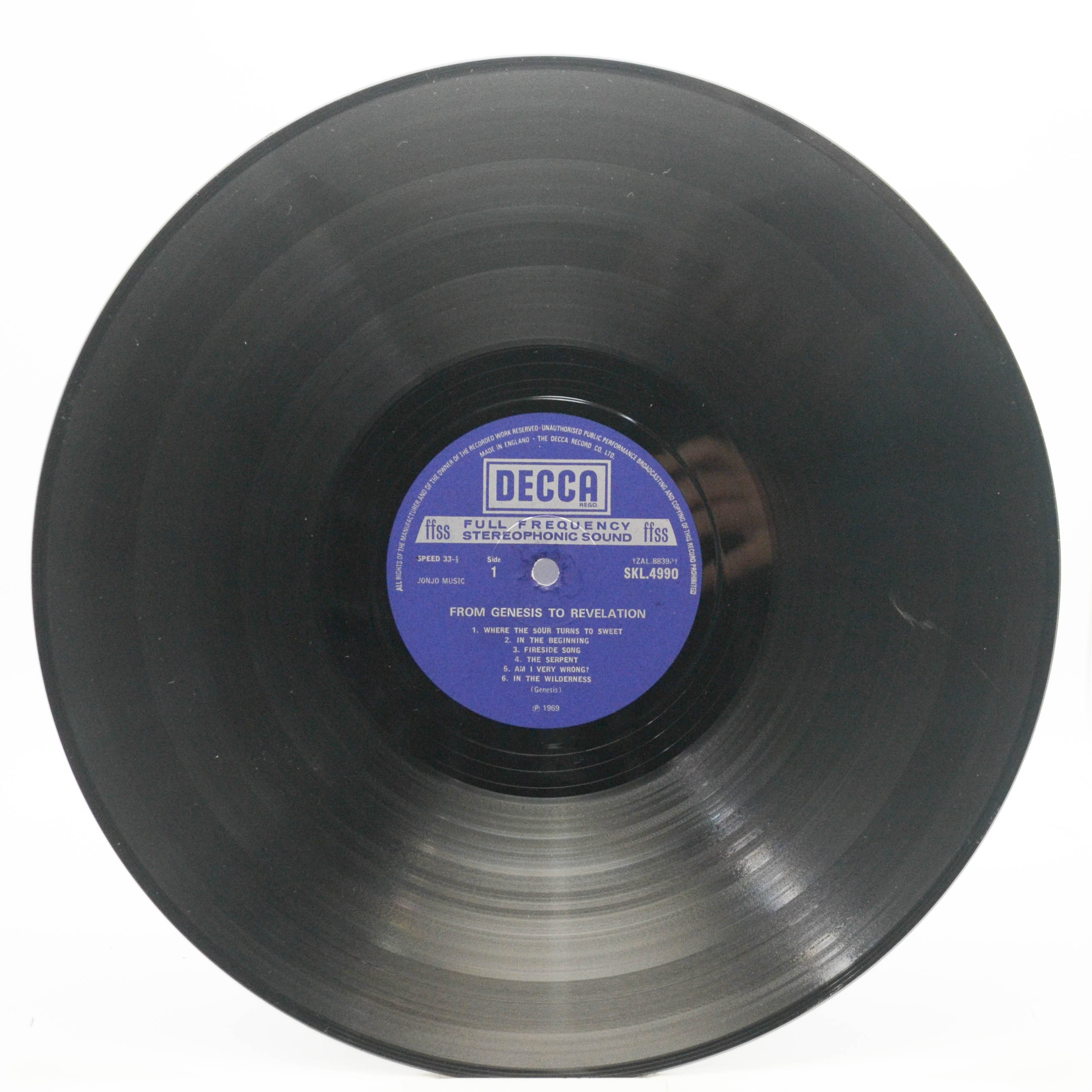 Genesis — From Genesis To Revelation (UK), 1969