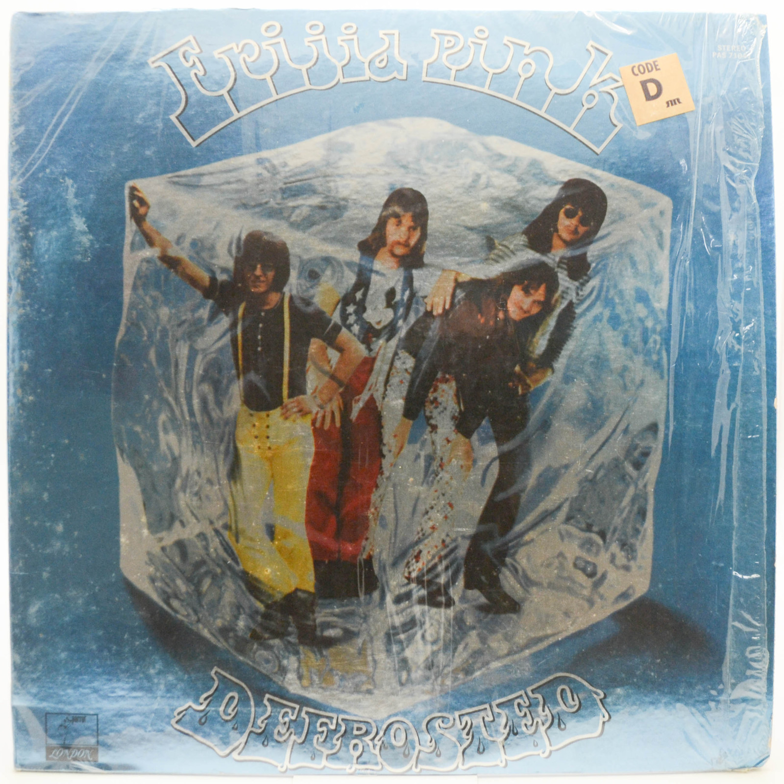 Виниловая пластинка Frijid Pink — Defrosted (1-st, USA), 1970