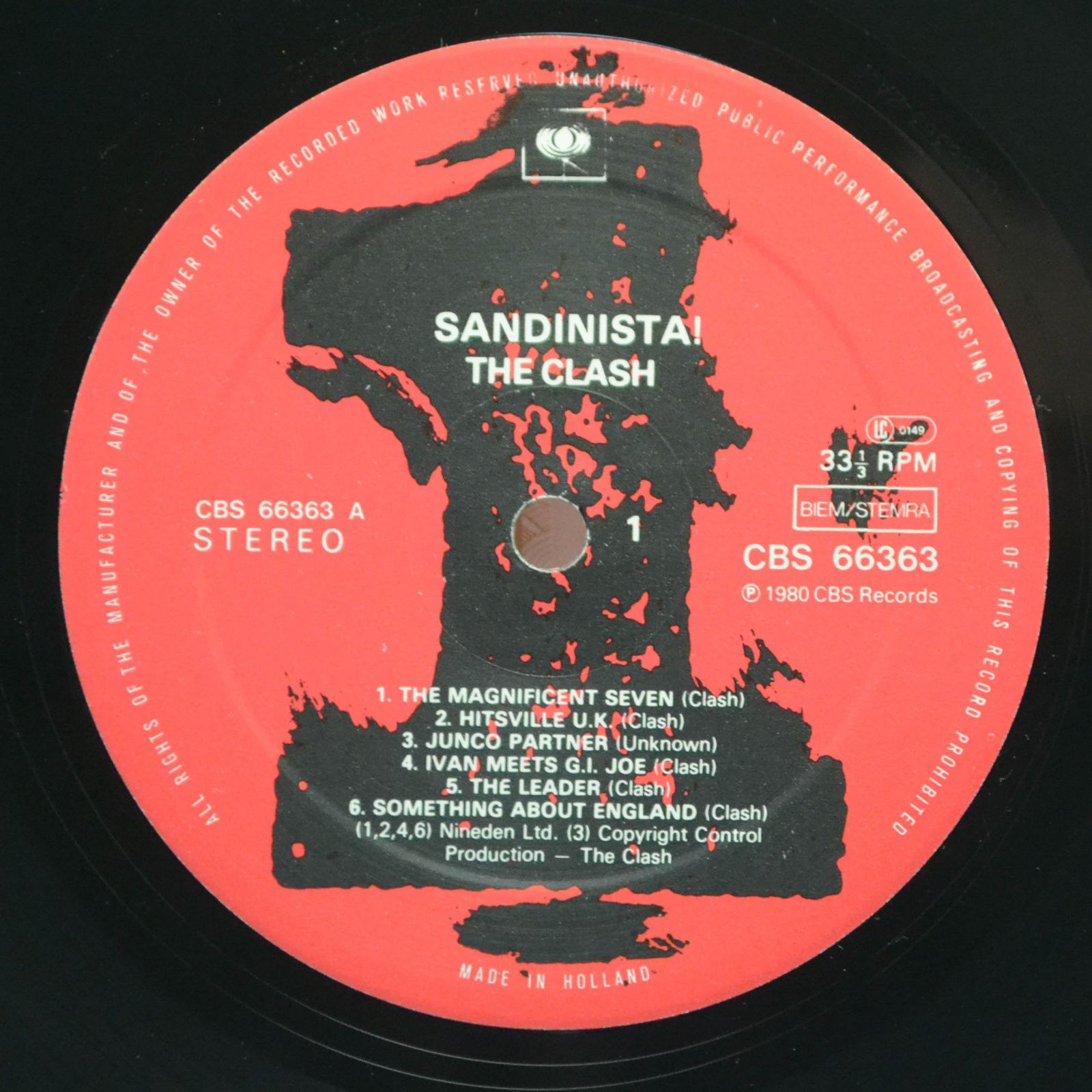 Clash — Sandinista! (3LP), 1980