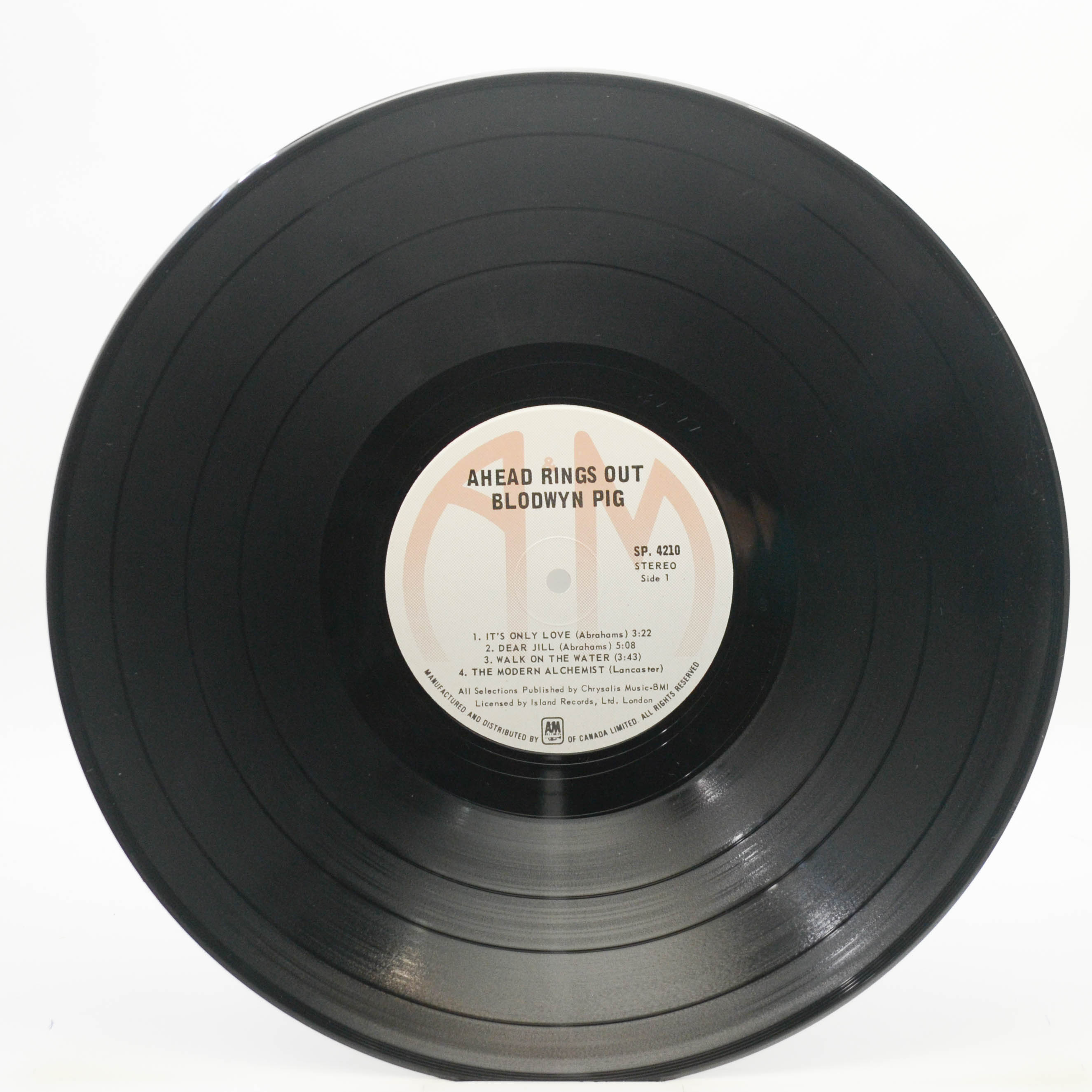 Виниловая пластинка Blodwyn Pig — Ahead Rings Out, 1969