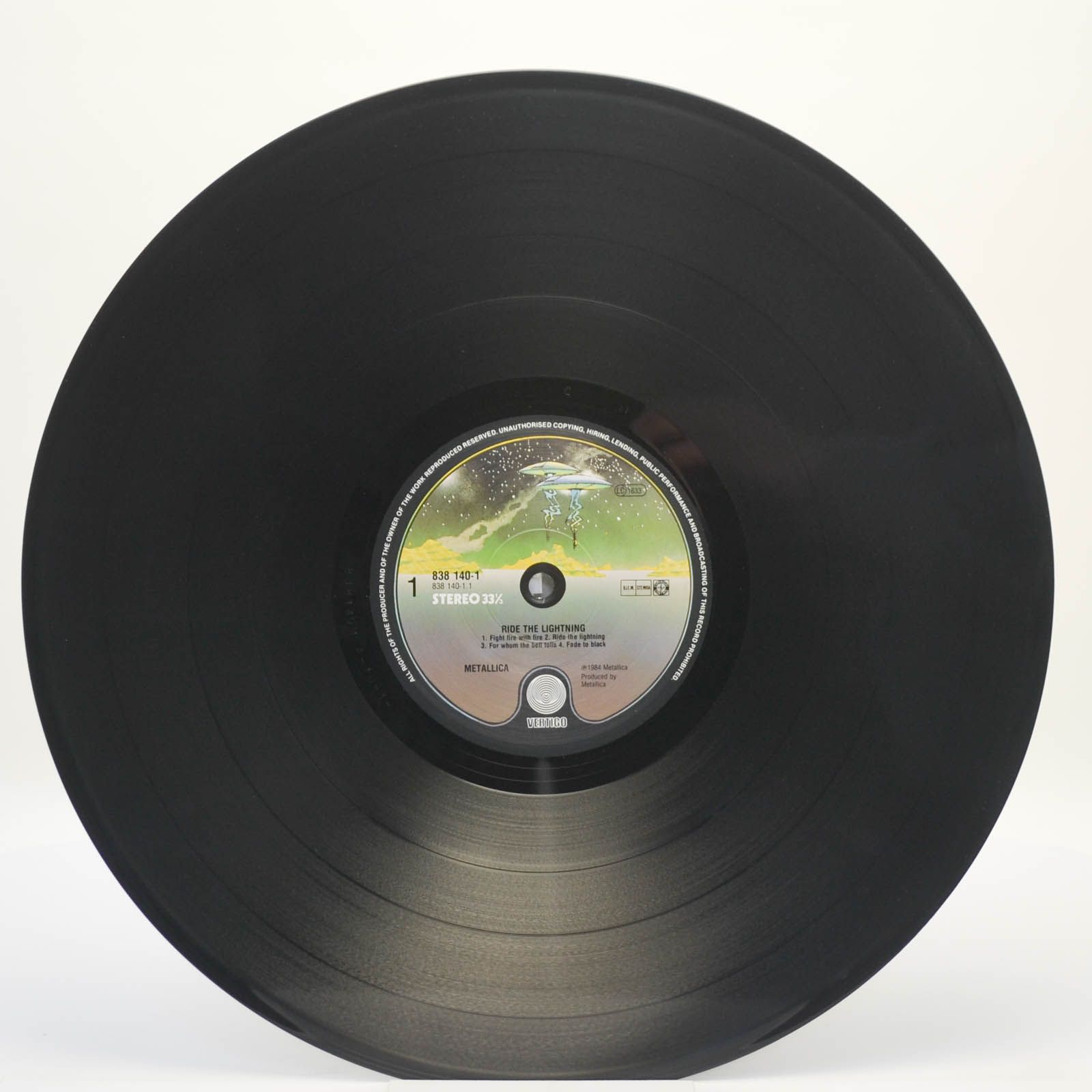 Metallica — Ride The Lightning, 1984