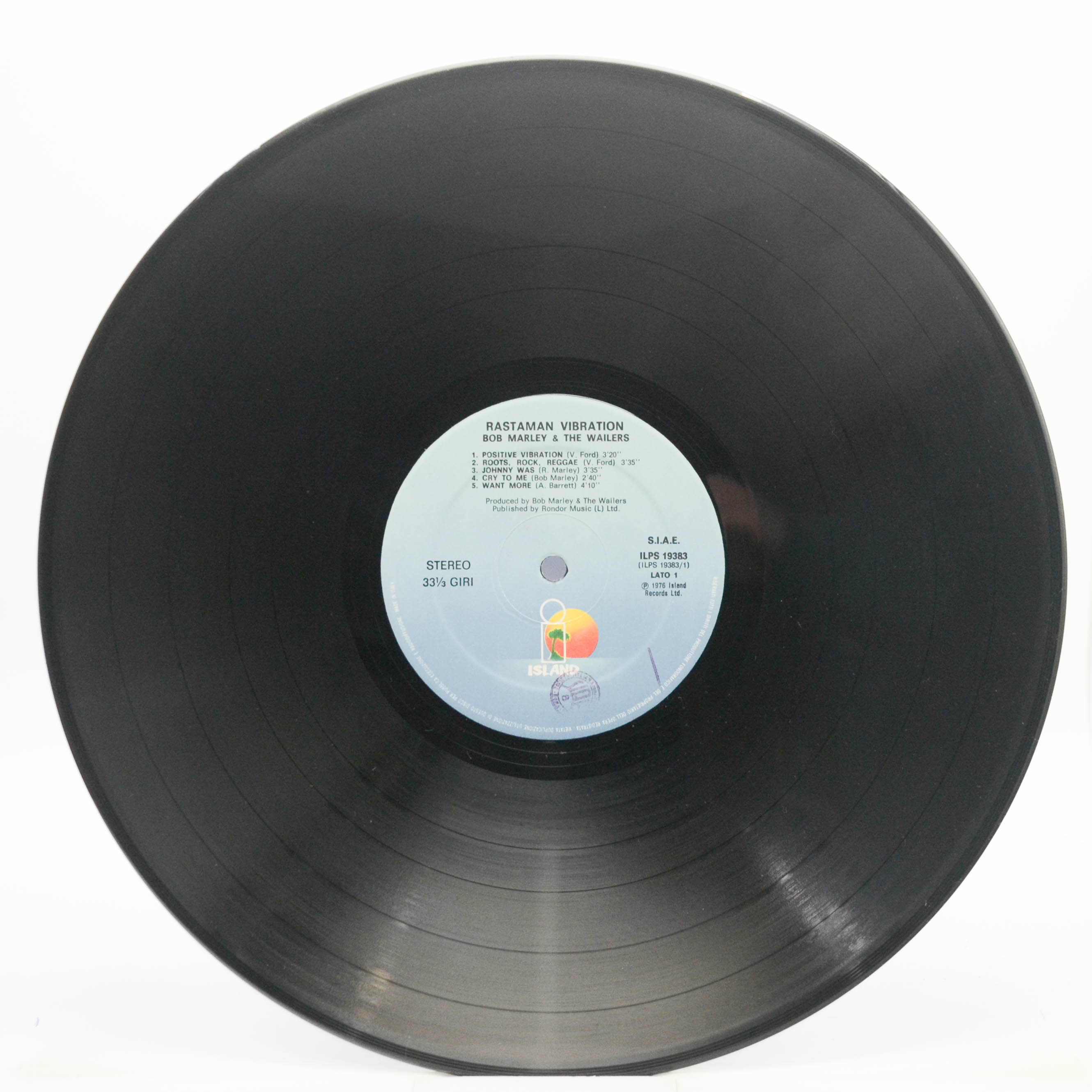 Виниловая пластинка Bob Marley & The Wailers — Rastaman Vibration, 1976