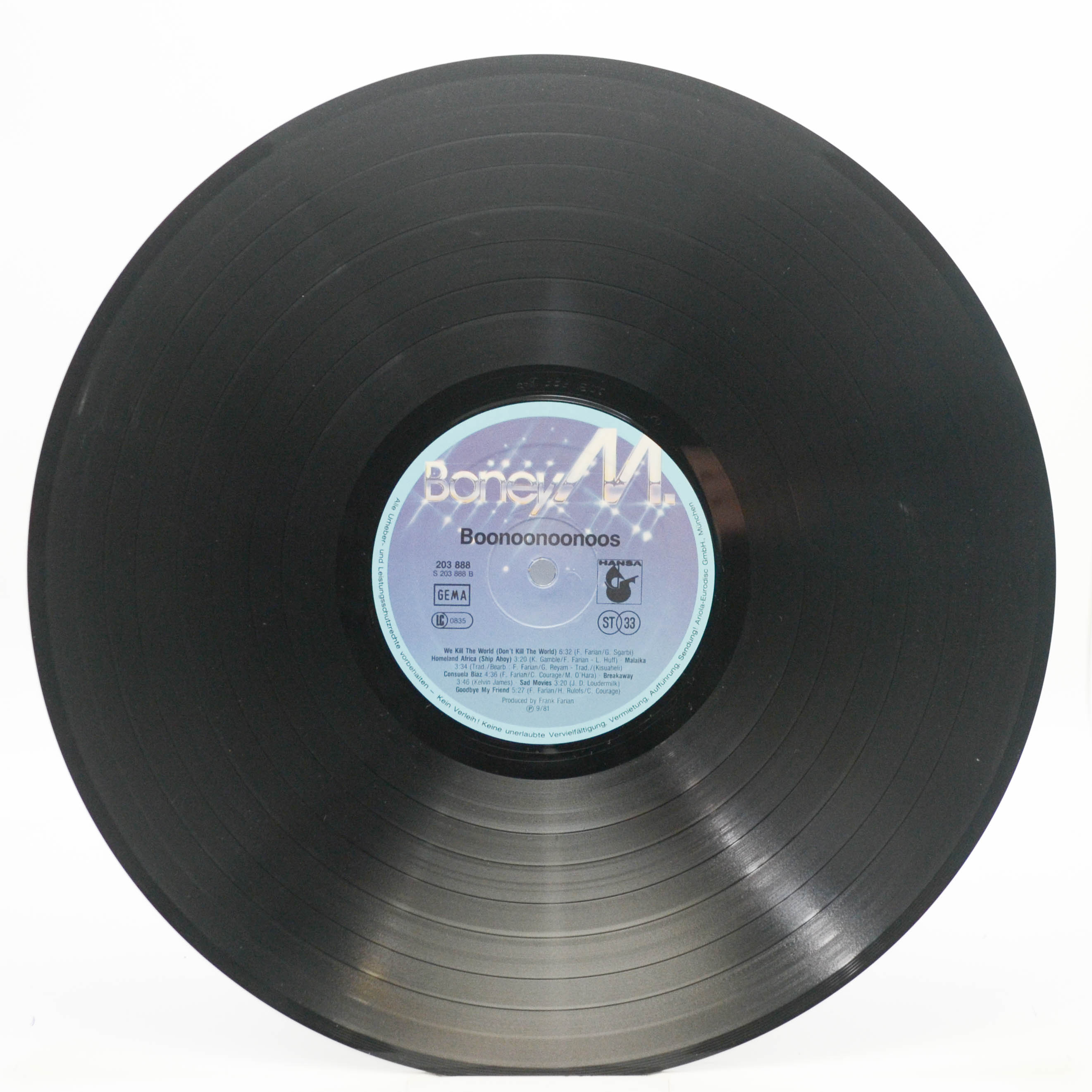 Boney M. — Boonoonoonoos, 1981