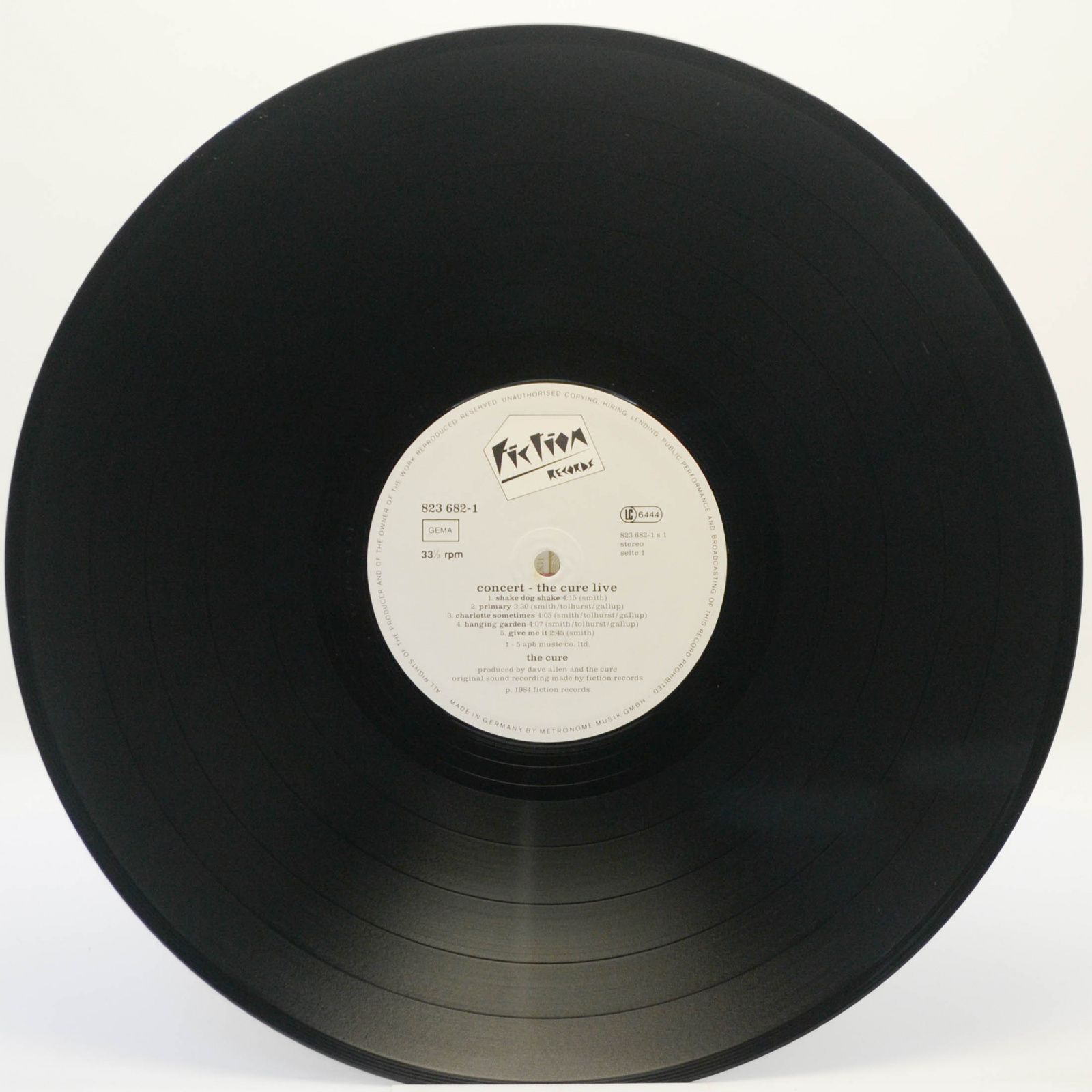 Cure — Concert - The Cure Live, 1984