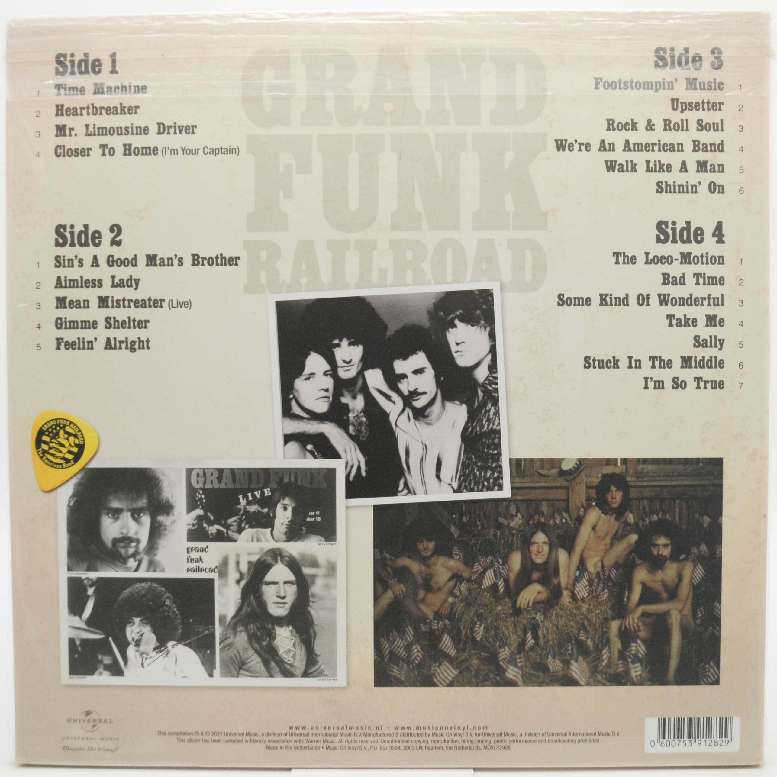 Виниловая пластинка Grand Funk Railroad — Collected (2LP), 2021