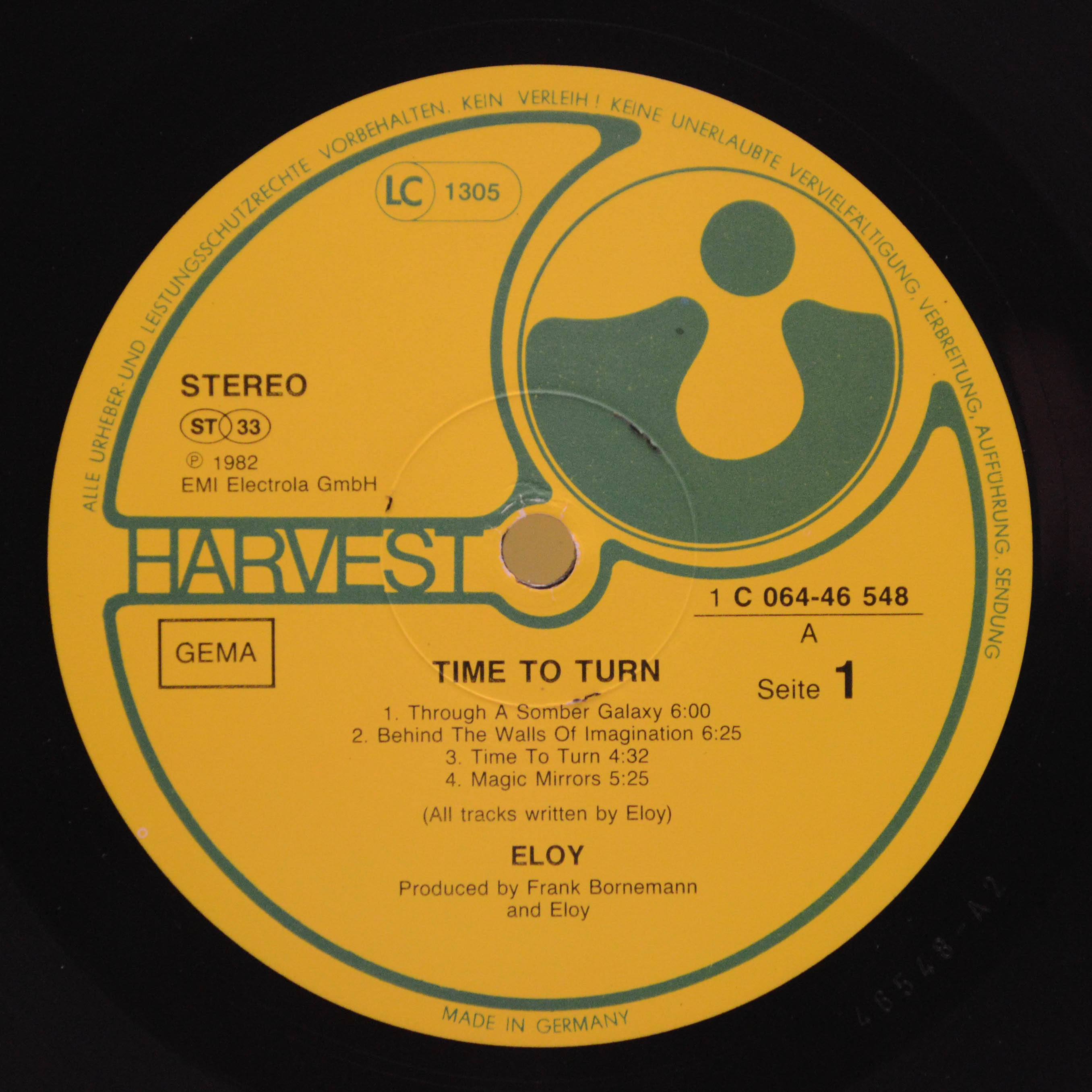 Eloy — Time To Turn, 1982