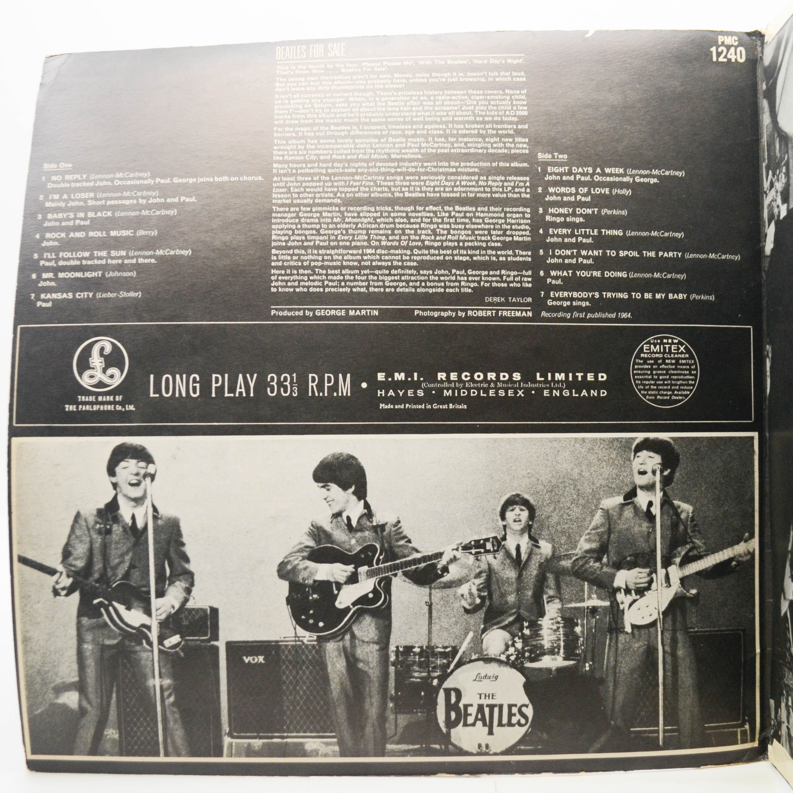Beatles — Beatles For Sale (UK), 1964
