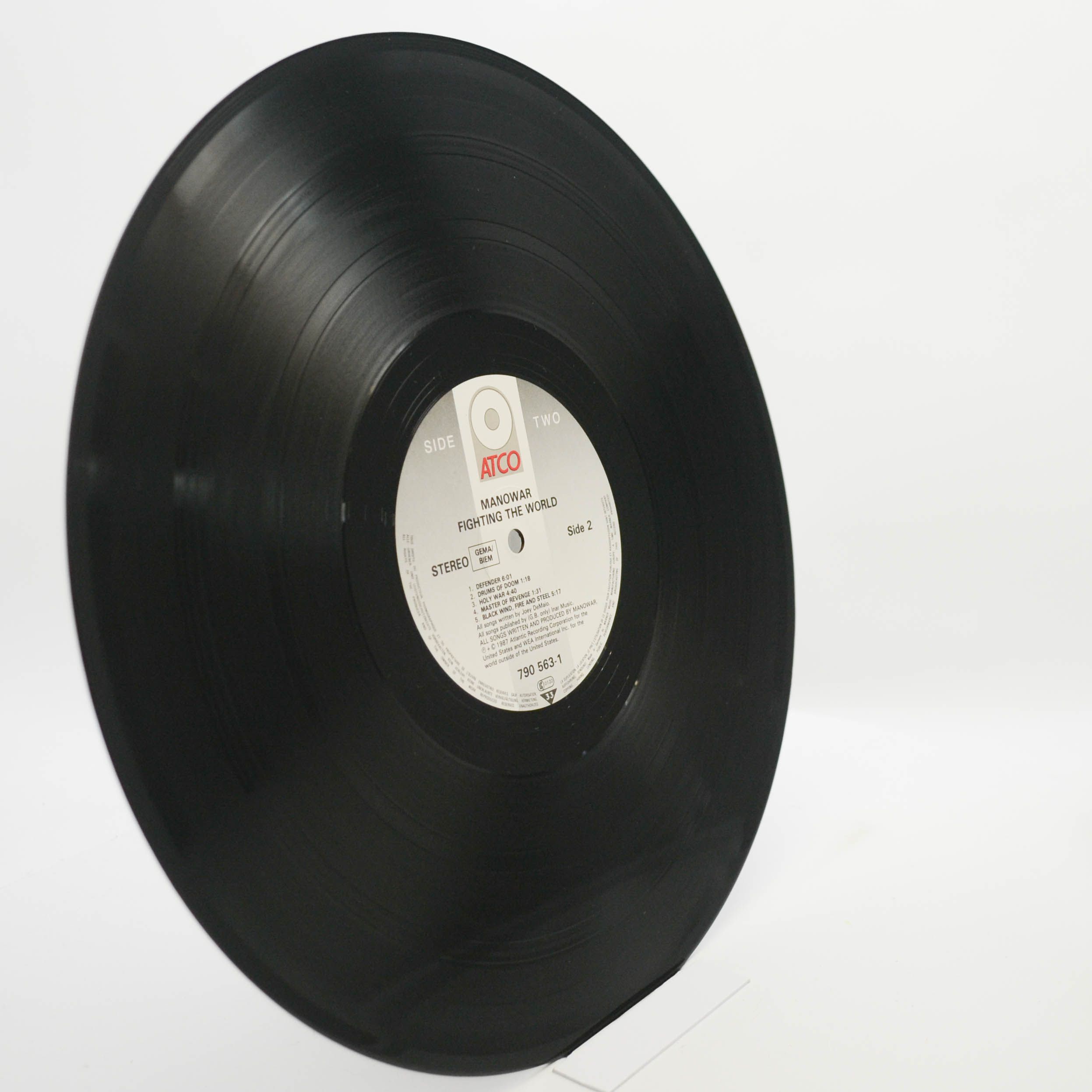 Manowar — Fighting The World, 1987