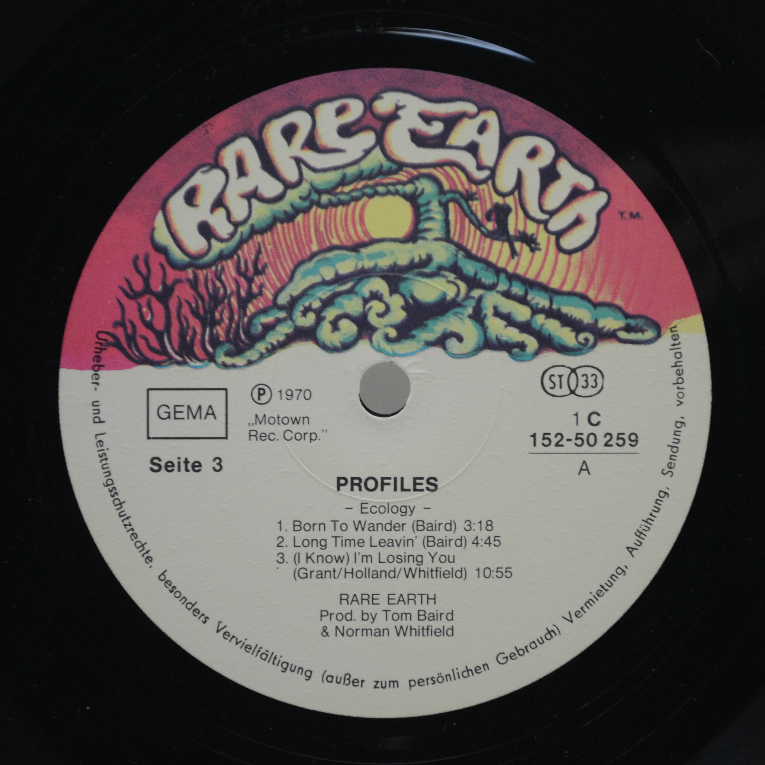 Rare Earth — Get Ready/Ecology (2LP), 1973