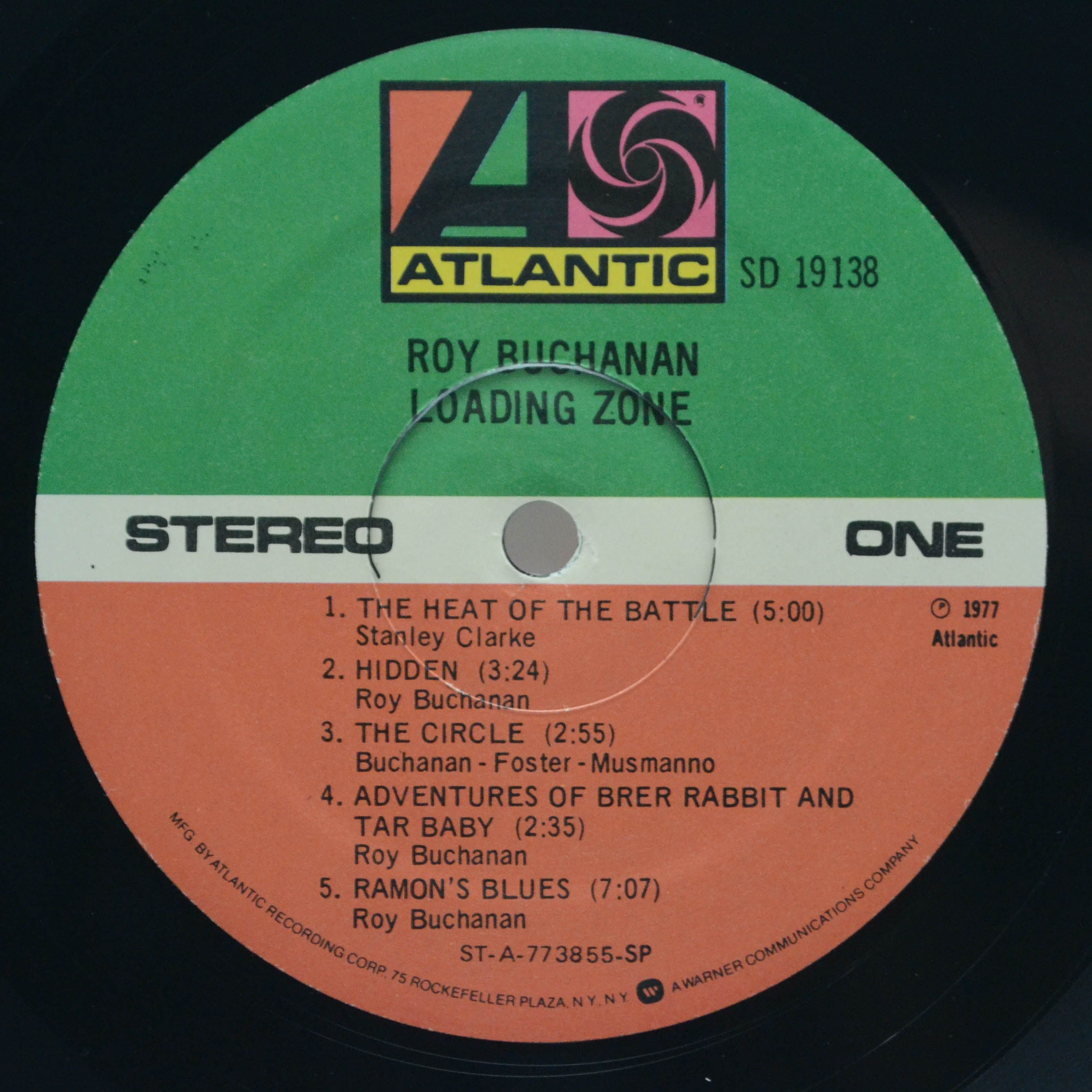 Roy Buchanan — Loading Zone (USA), 1977