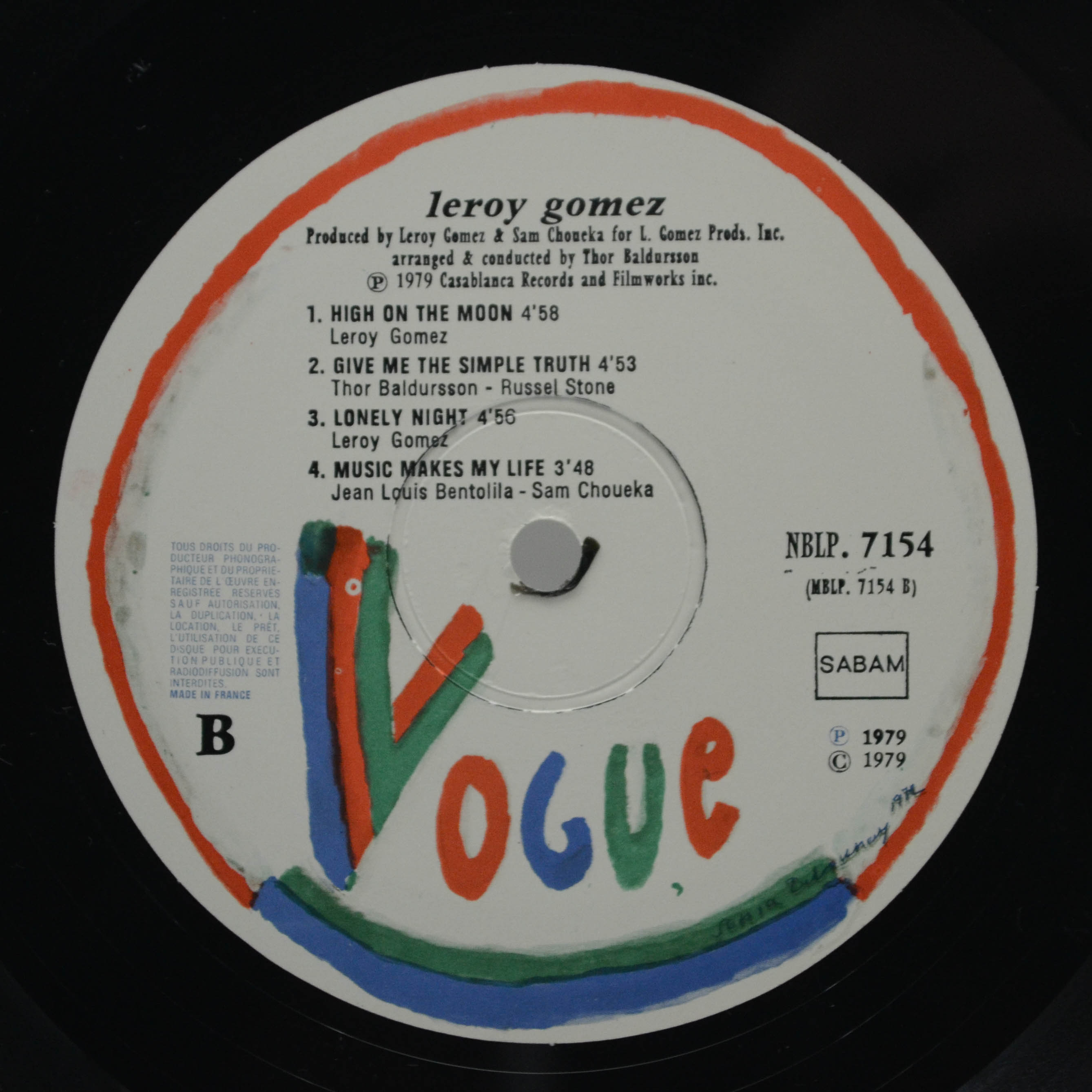 Виниловая пластинка Leroy Gomez — I Got It Bad, 1979