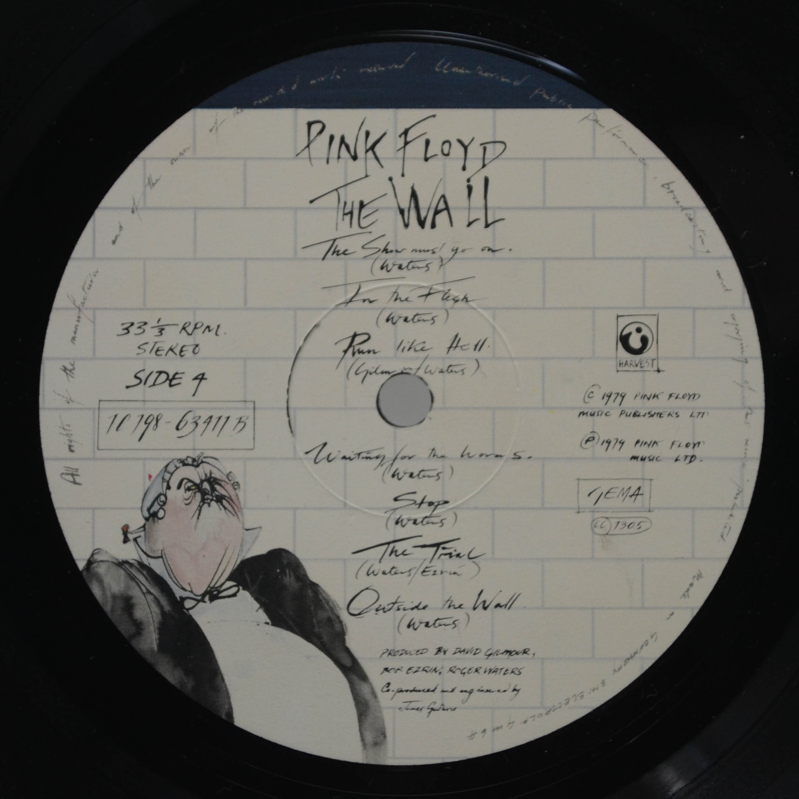 Виниловая пластинка Pink Floyd — The Wall (2LP), 1979
