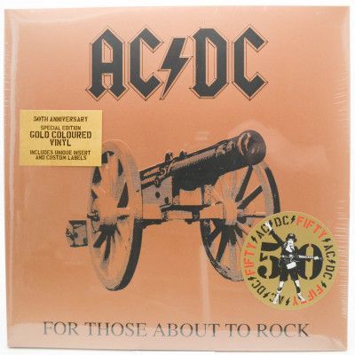 Виниловая пластинка For Those About To Rock, 1981
