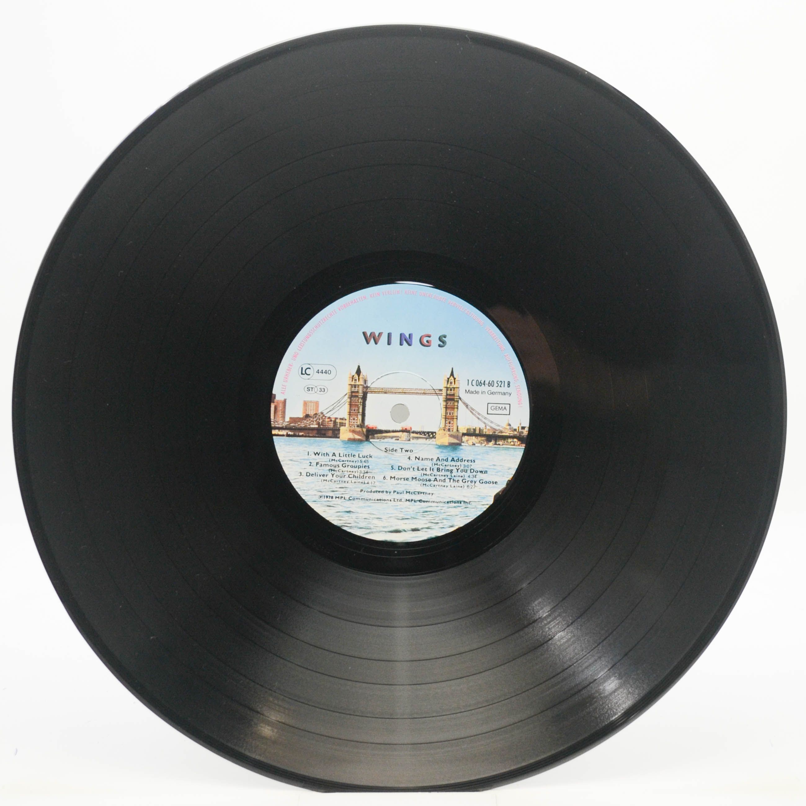 Wings — London Town (poster), 1978