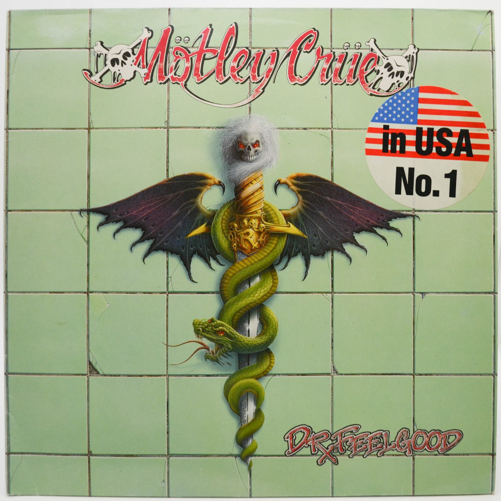 Виниловая пластинка Mötley Crüe — Dr. Feelgood, 1989