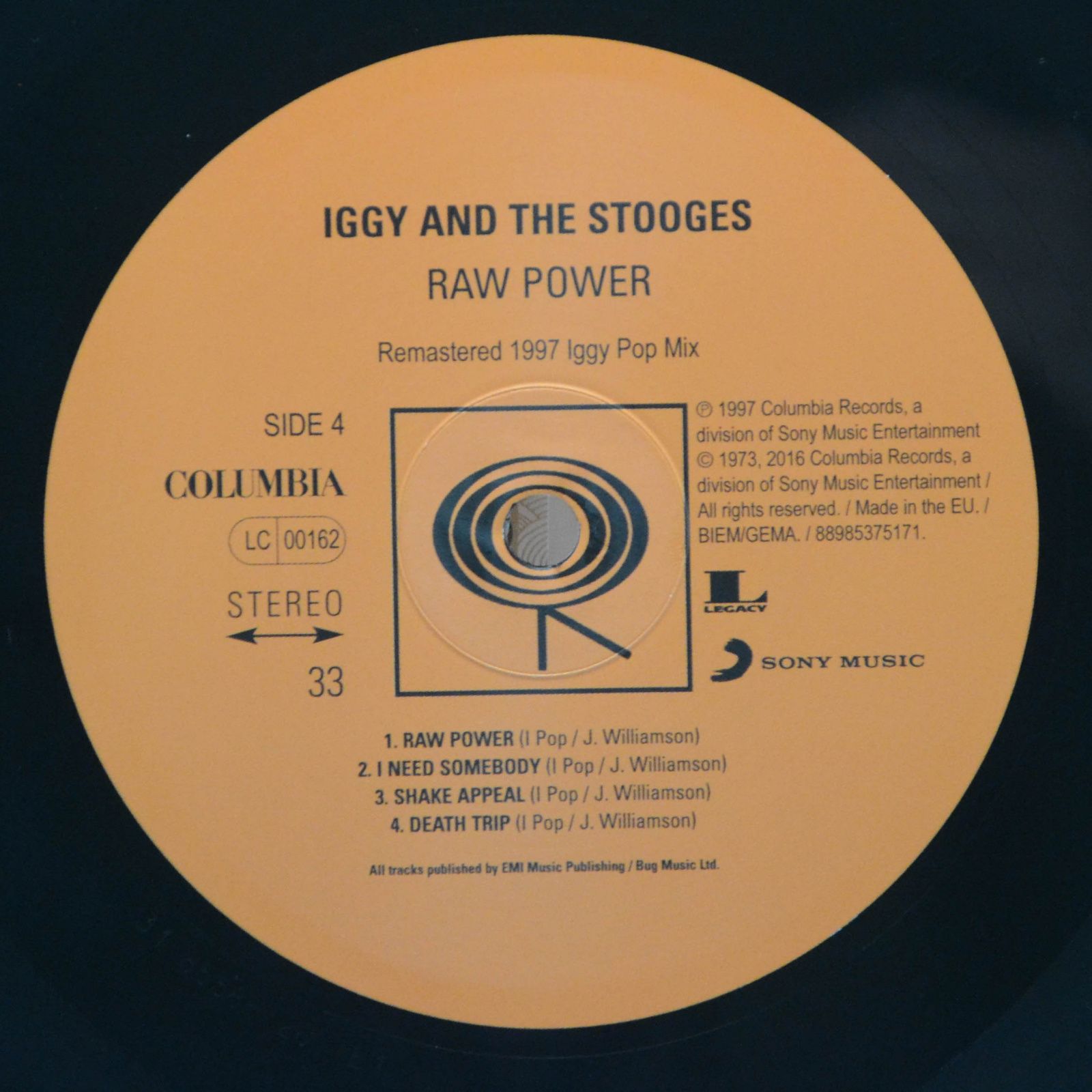 Виниловая пластинка Iggy And The Stooges — Raw Power (2LP), 1973