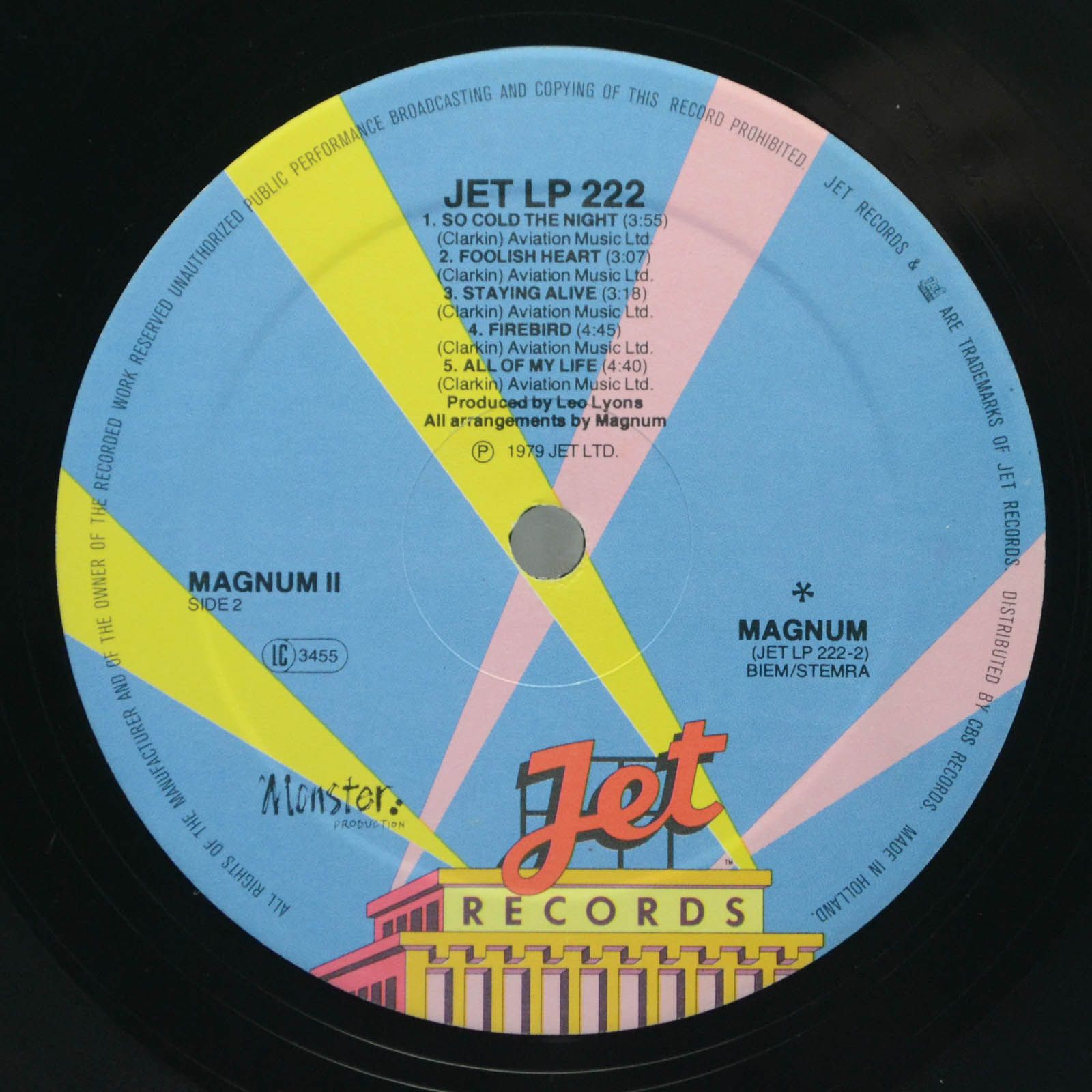 Виниловая пластинка Magnum — Magnum II, 1979