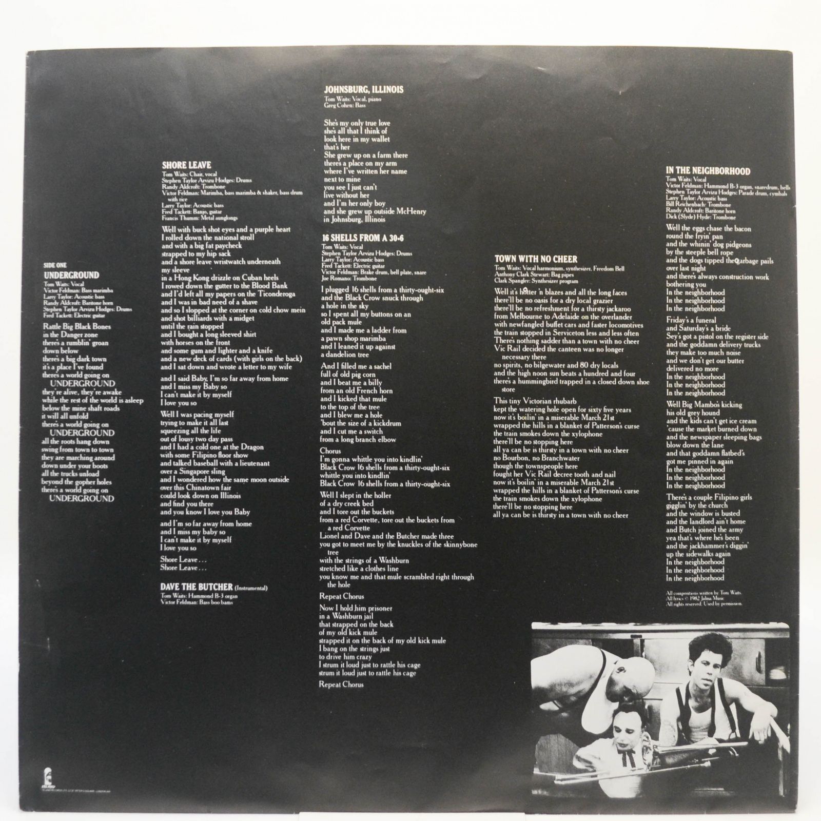 Tom Waits — Swordfishtrombones, 1983