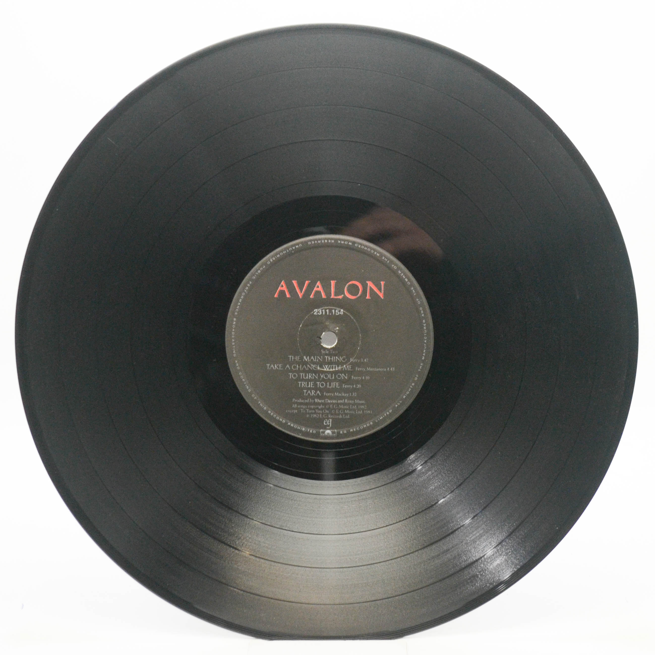 Roxy Music — Avalon, 1982