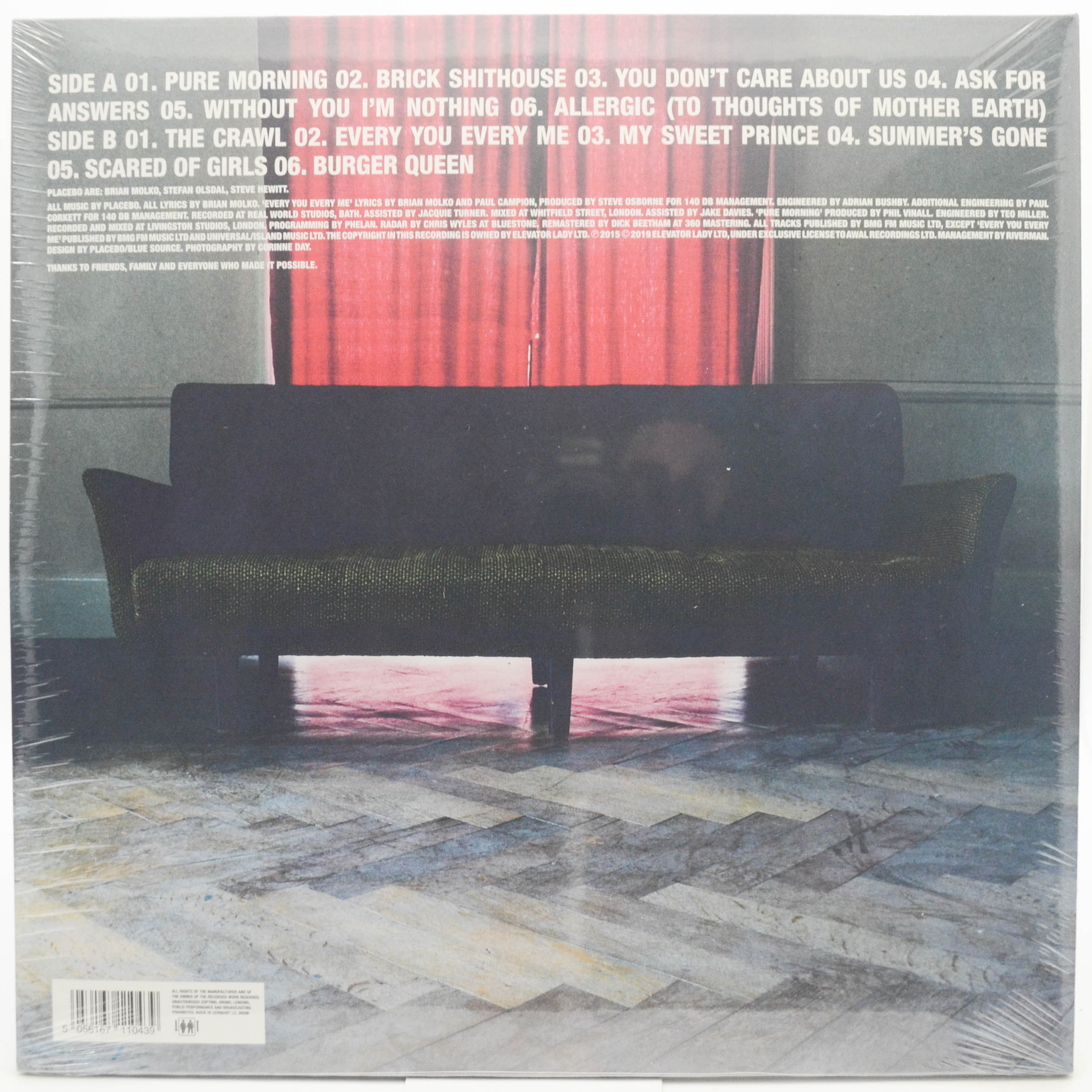 Placebo — Without You I'm Nothing, 1998