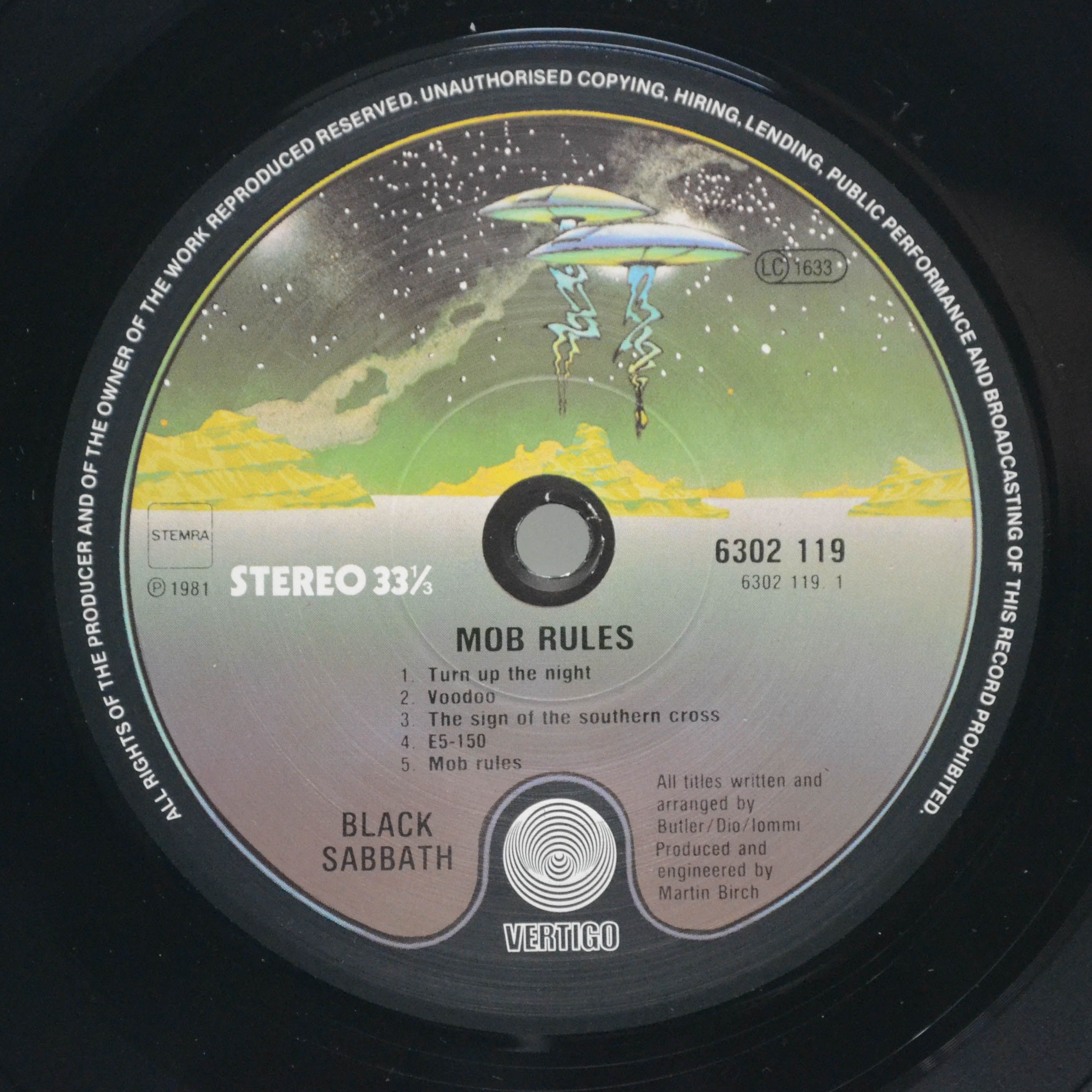 Black Sabbath — Mob Rules, 1981