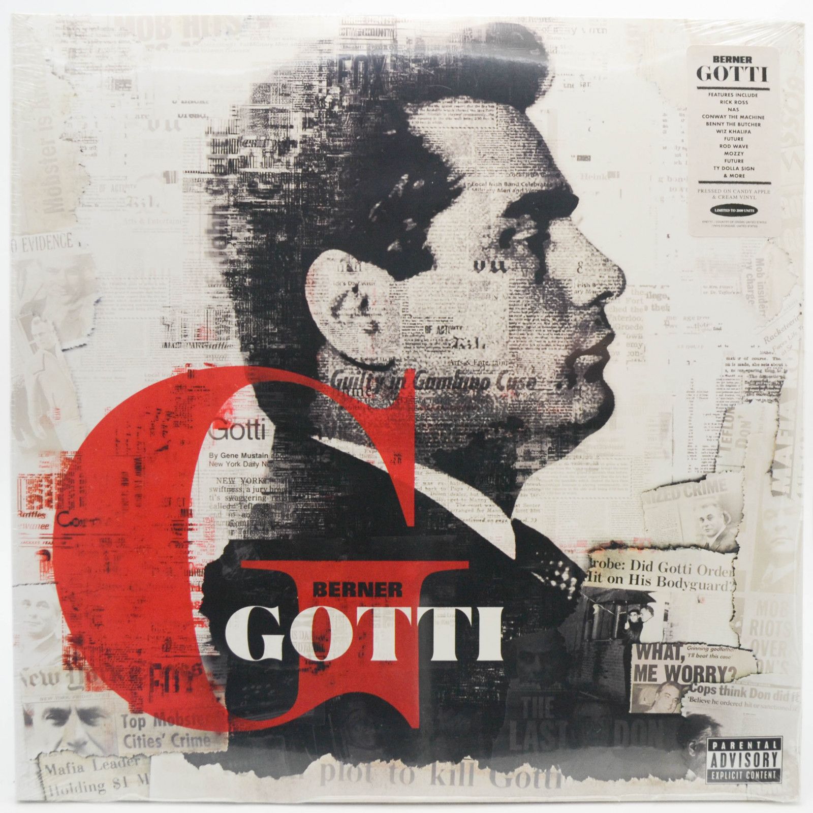Виниловая пластинка Berner — Gotti (2LP, USA), 2022