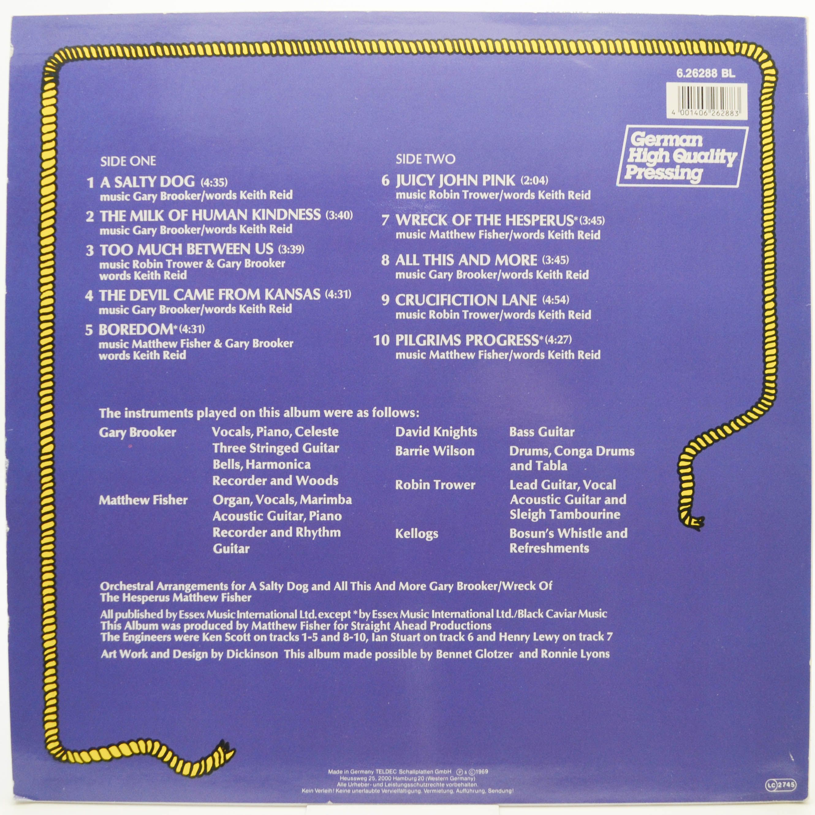 Procol Harum — A Salty Dog, 1969