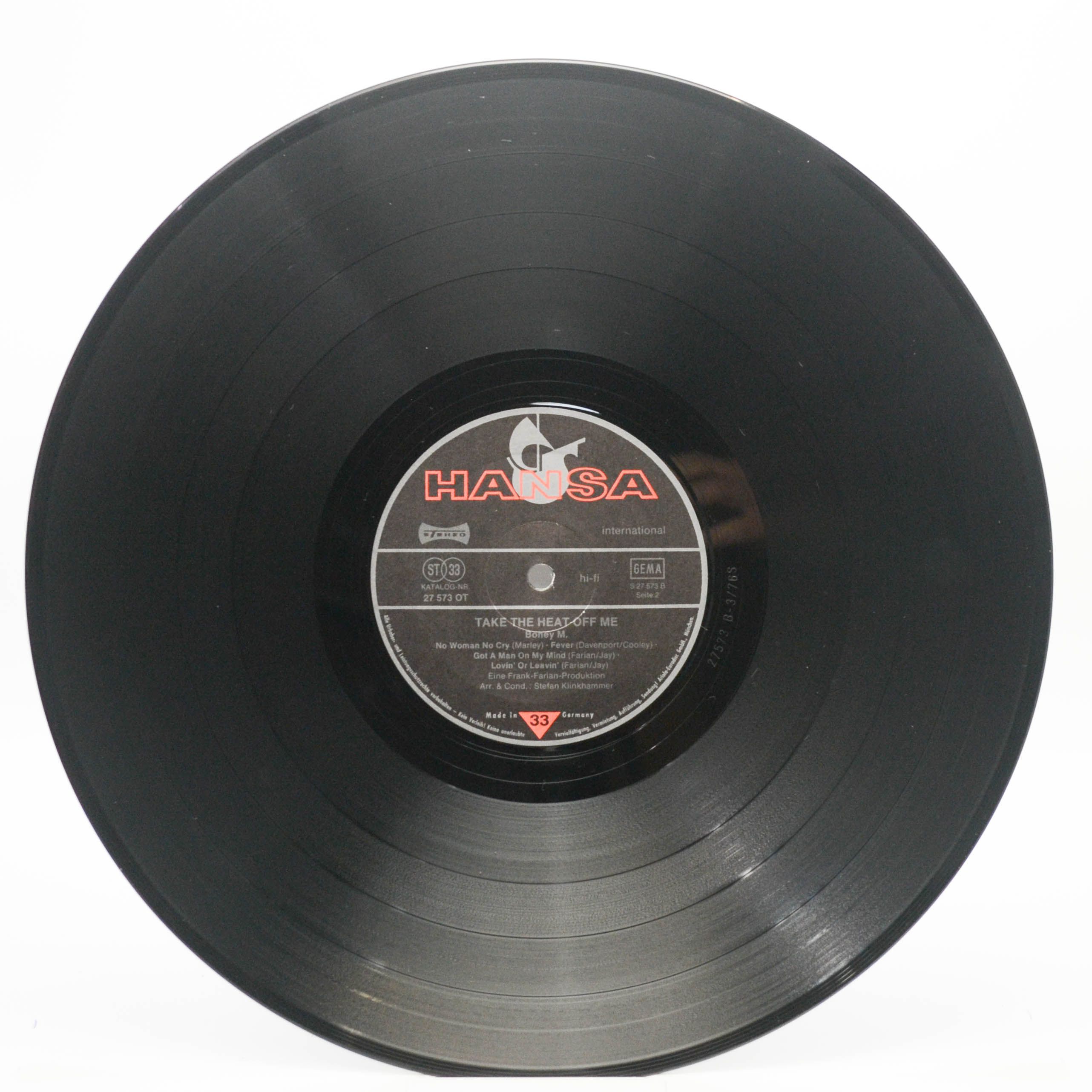 Boney M. — Take The Heat Off Me (poster), 1976