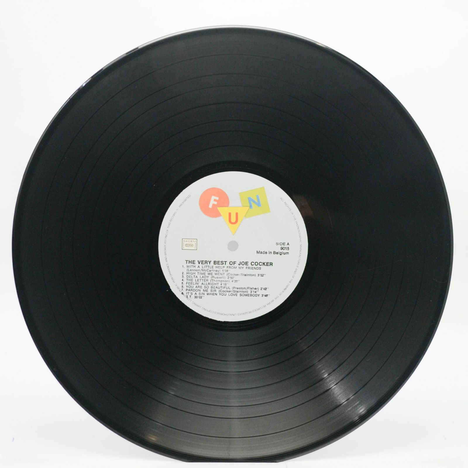 Joe Cocker — The Very Best Of Joe Cocker, 1989