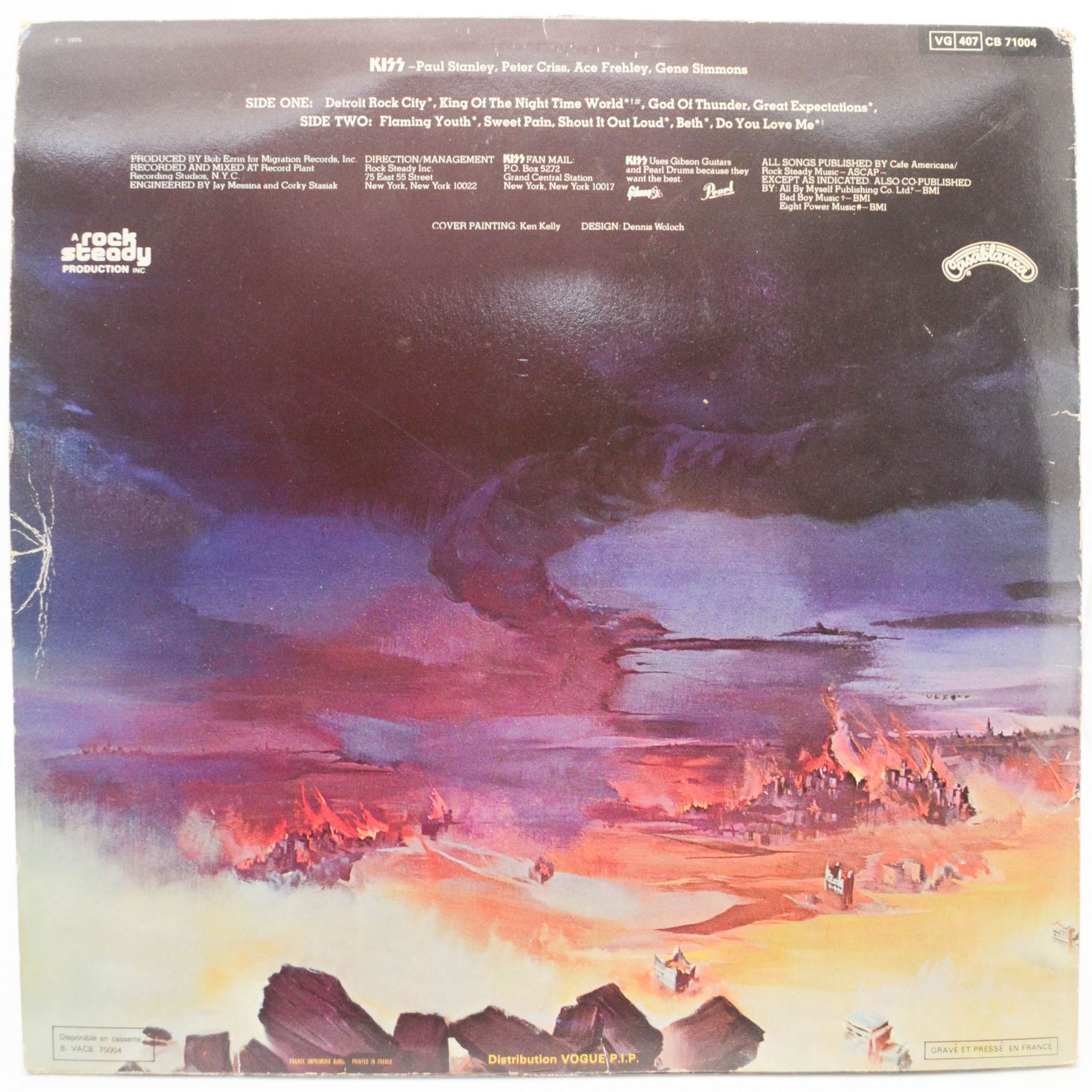 Kiss — Destroyer, 1976