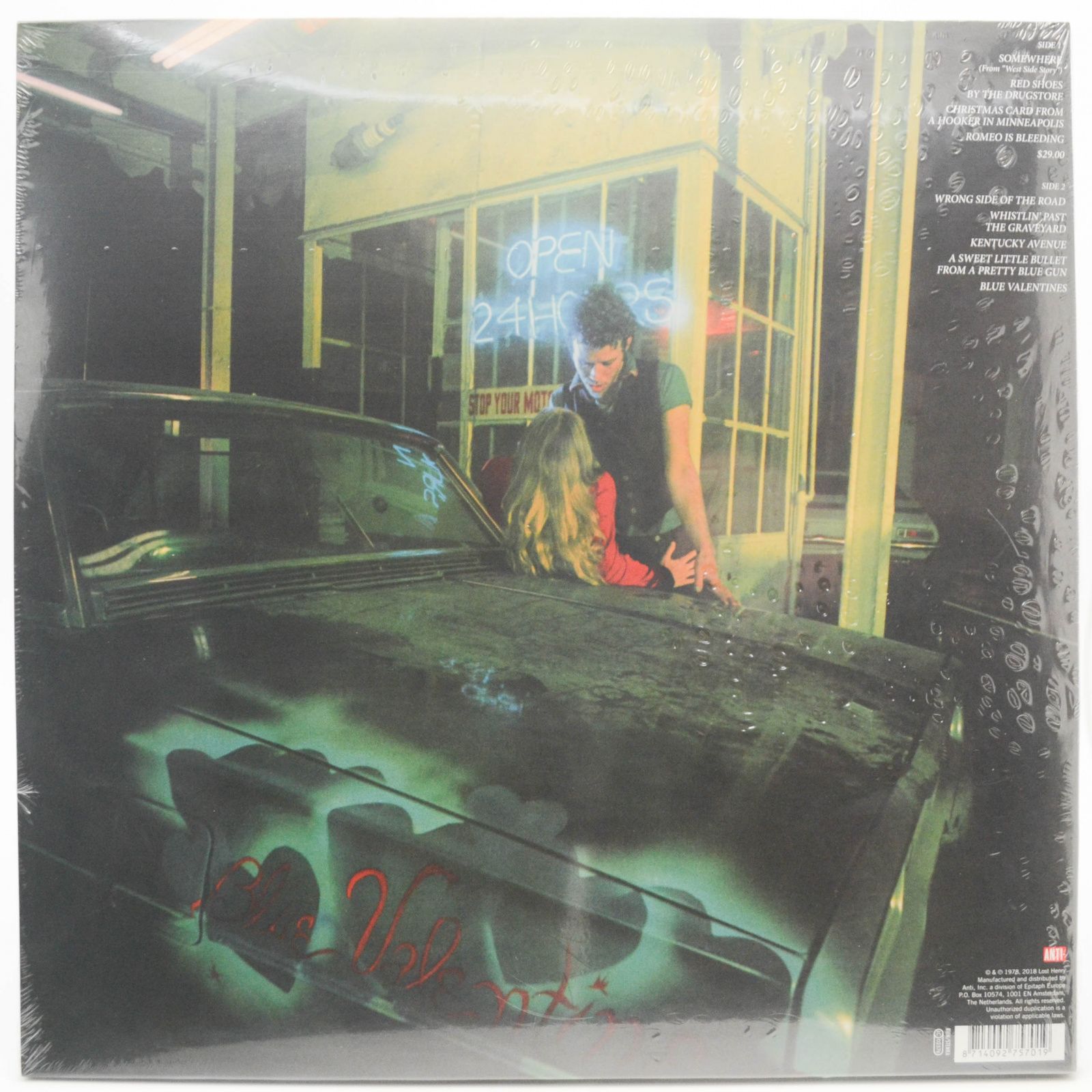 Tom Waits — Blue Valentine, 1978