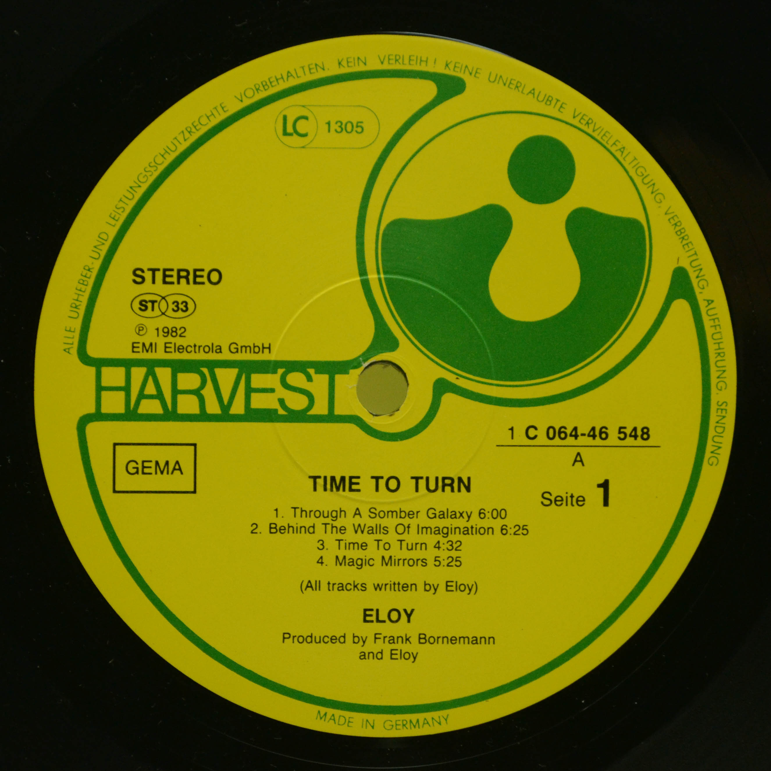 Eloy — Time To Turn, 1982