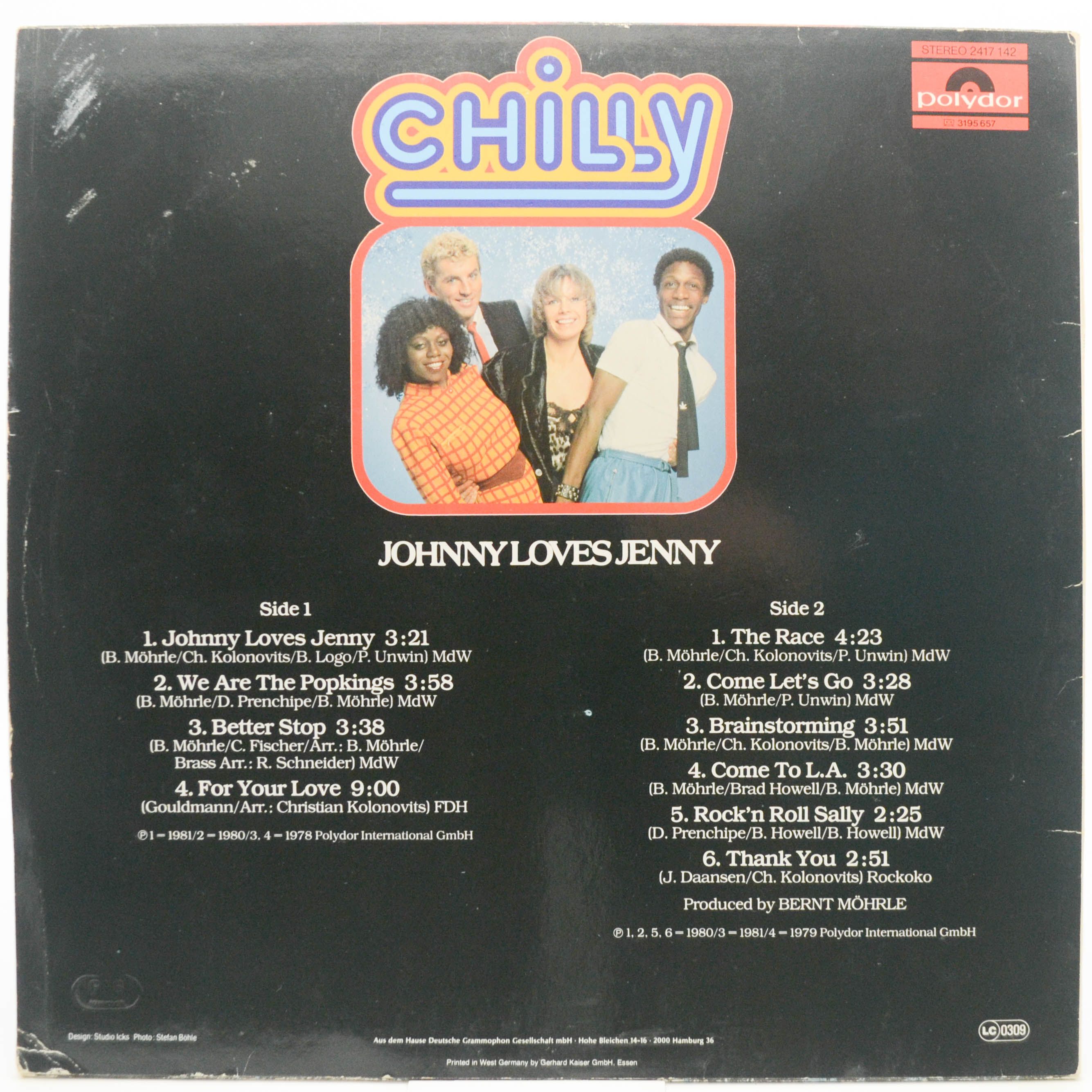 Chilly — Johnny Loves Jenny, 1981