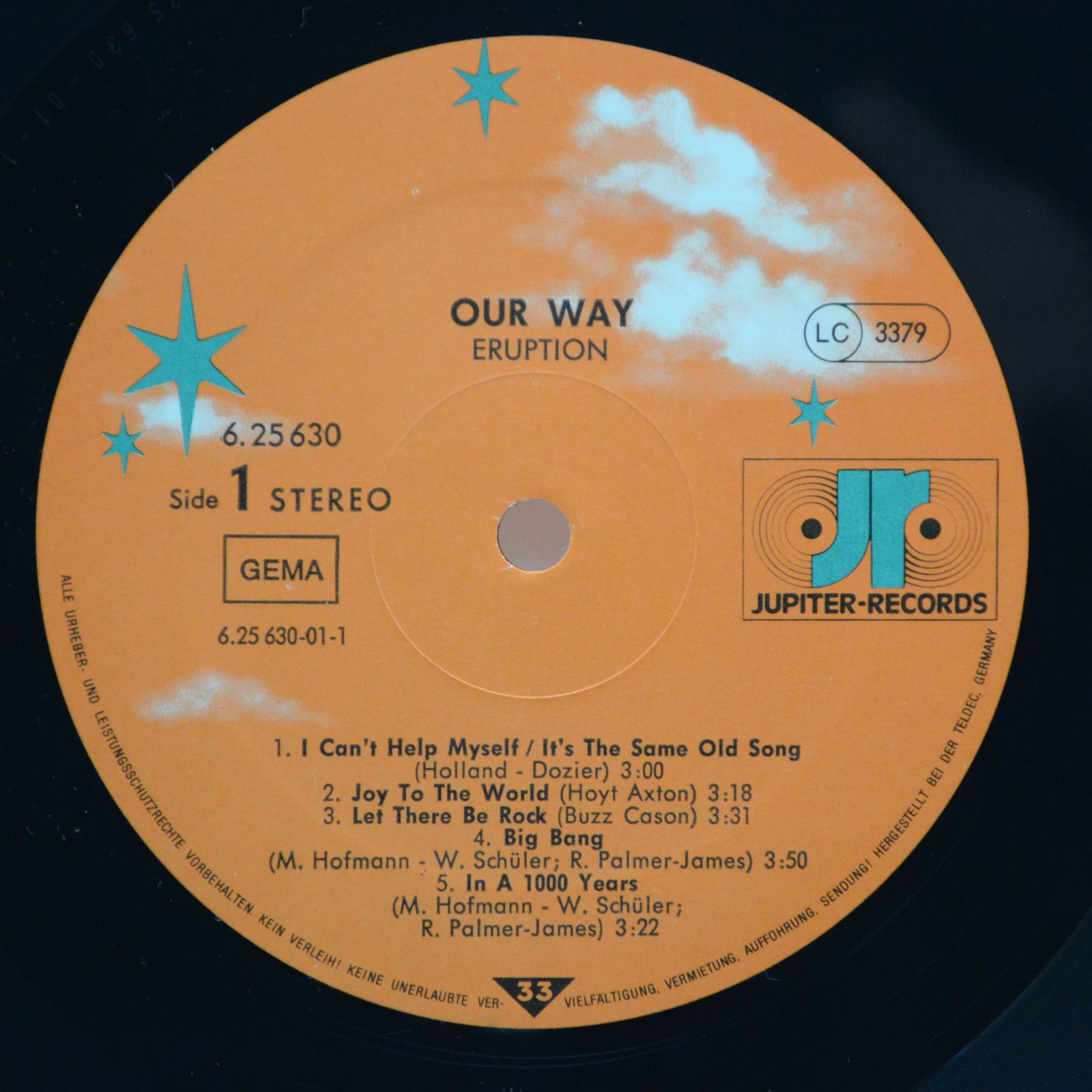 Eruption — Our Way, 1983