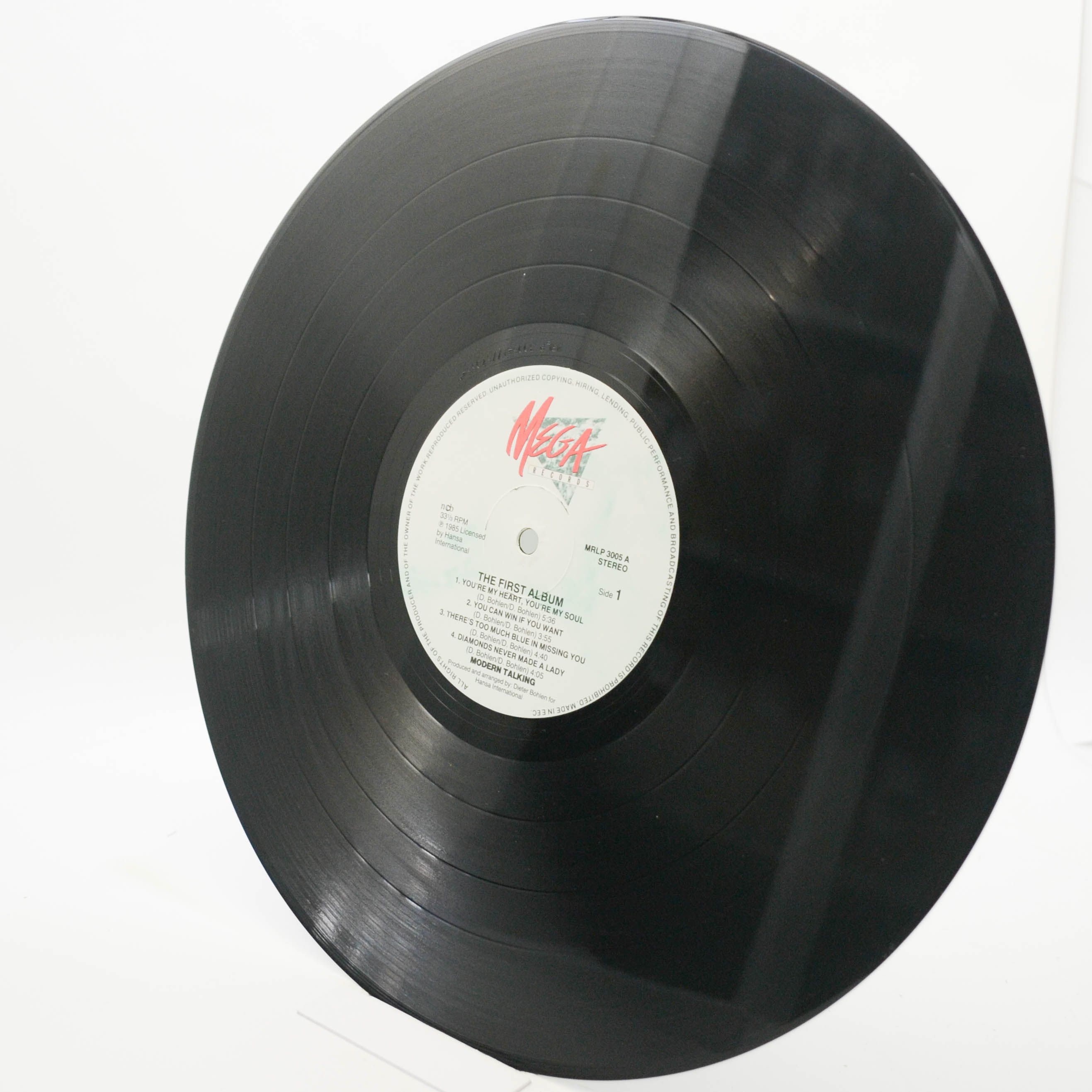 Виниловая пластинка Modern Talking — The 1st Album, 1985