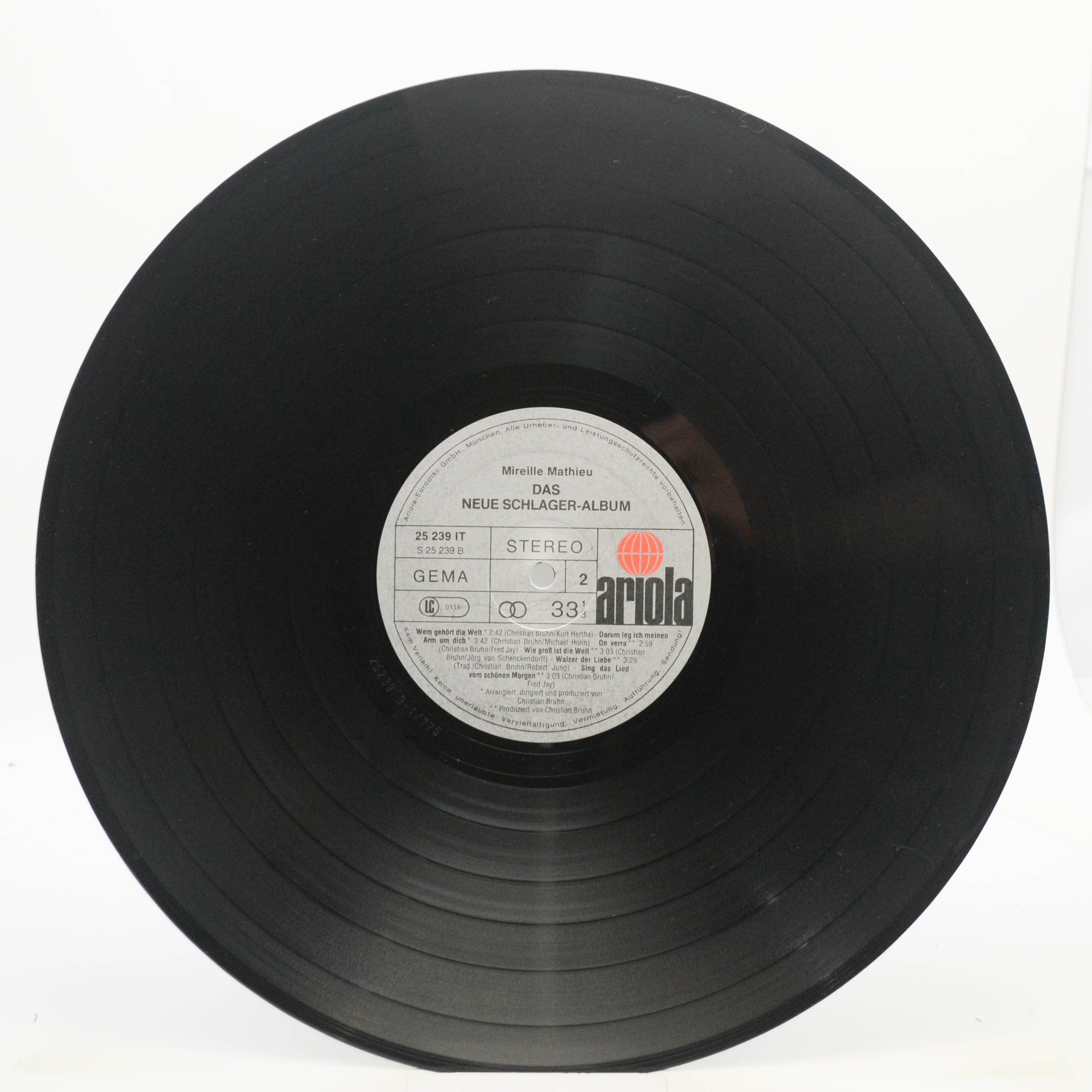 Виниловая пластинка Mireille Mathieu — Das Neue Schlager-Album, 1977