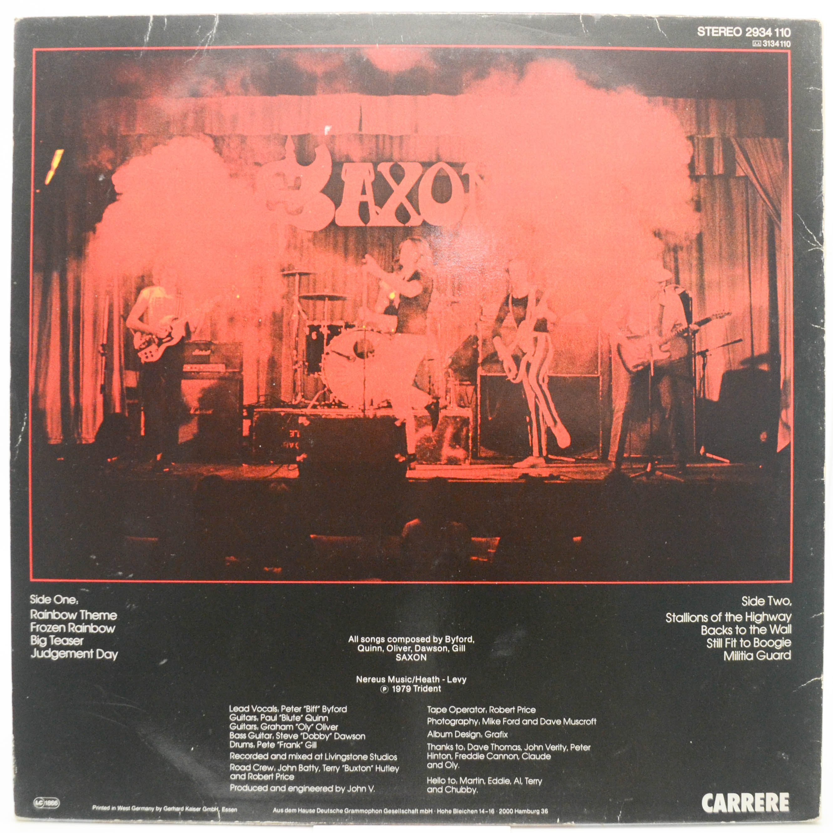 Saxon — Saxon, 1979