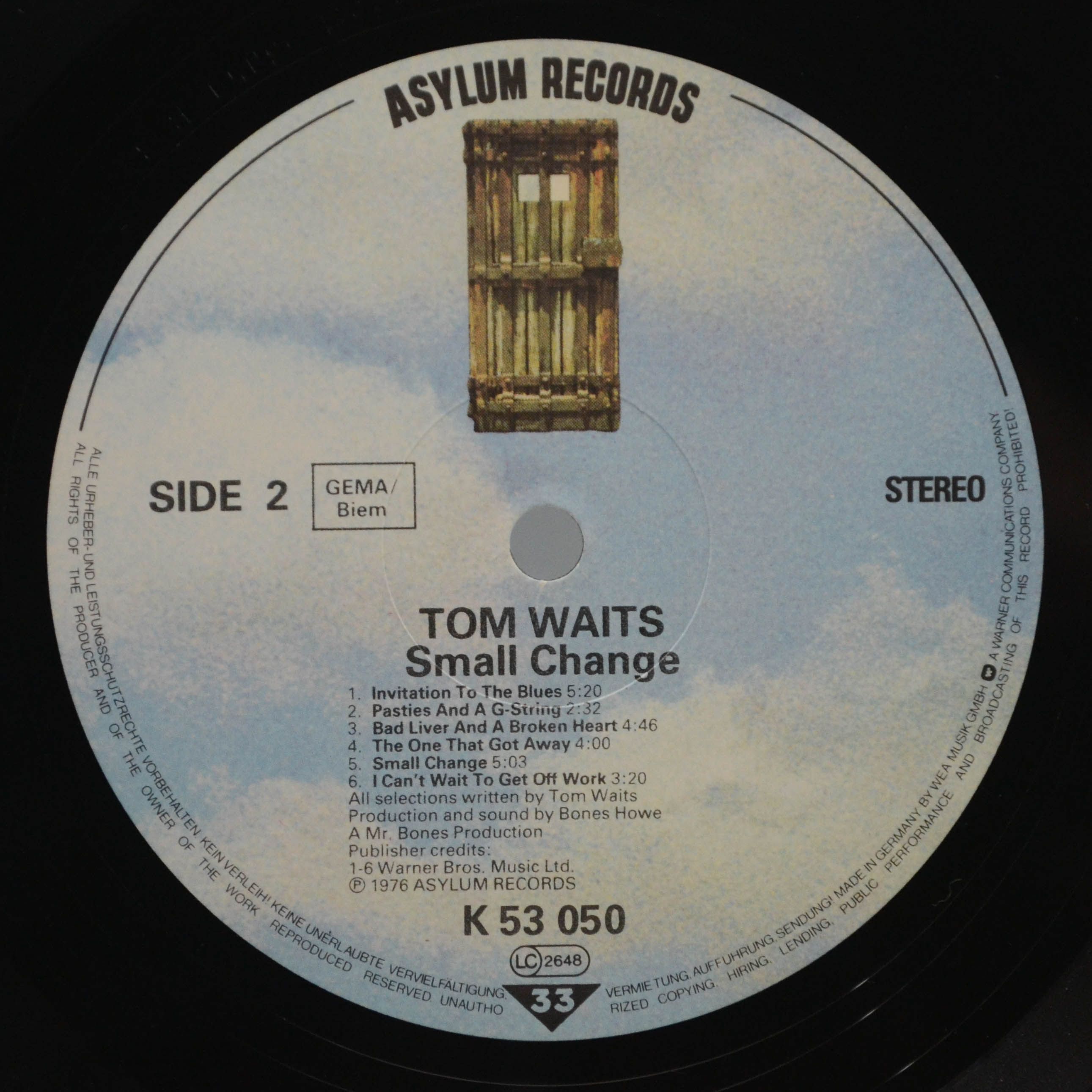 Tom Waits — Small Change, 1976