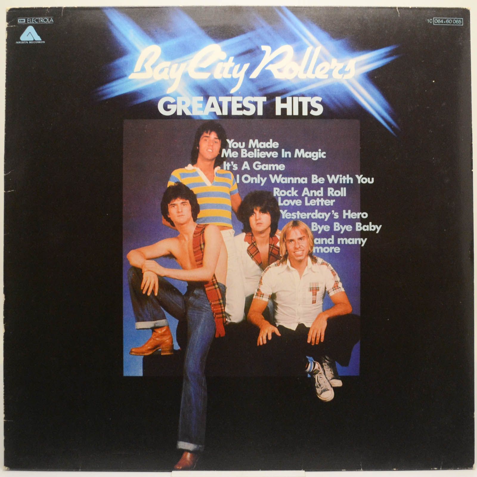 Виниловая пластинка Bay City Rollers — Greatest Hits, 1977
