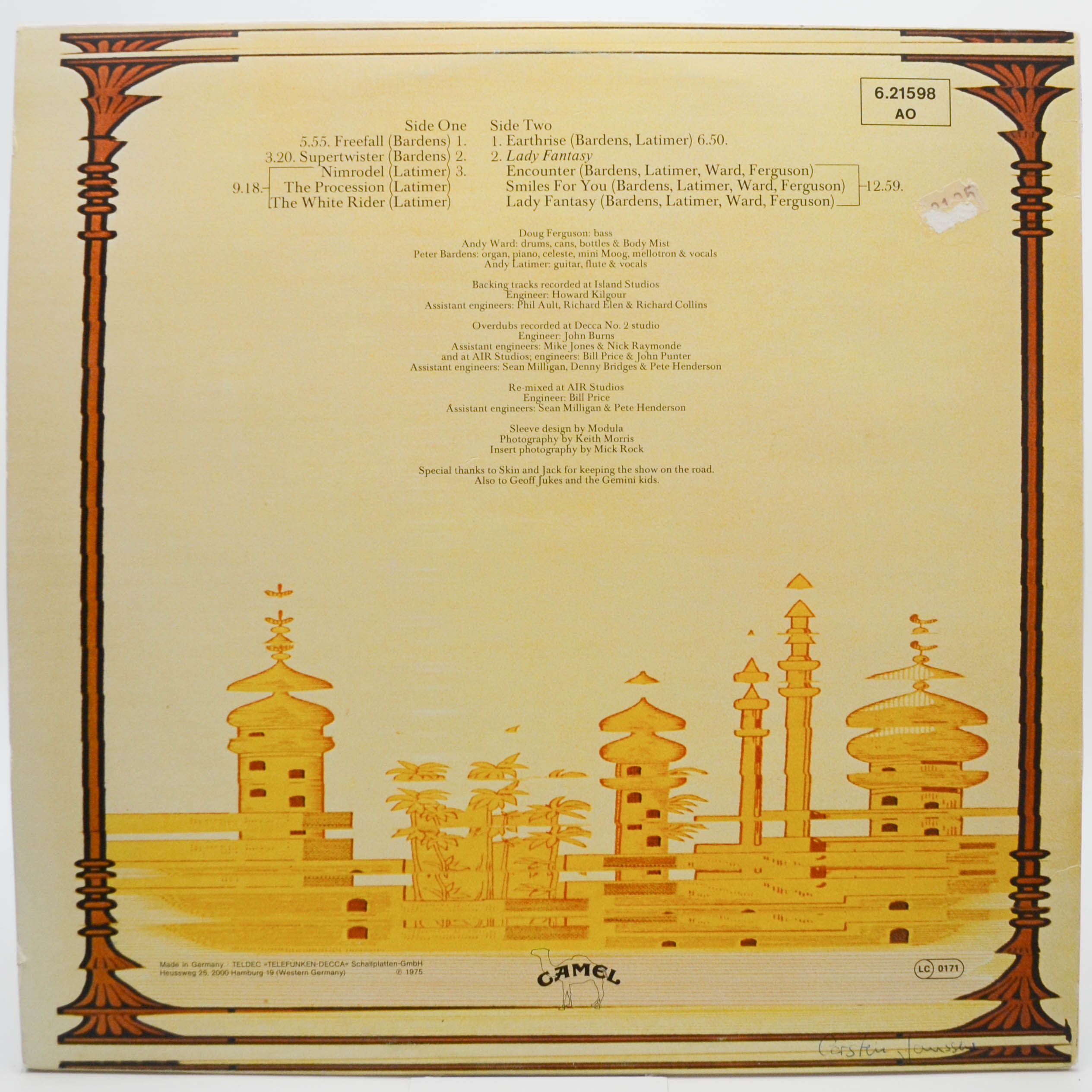 Camel — Mirage, 1974