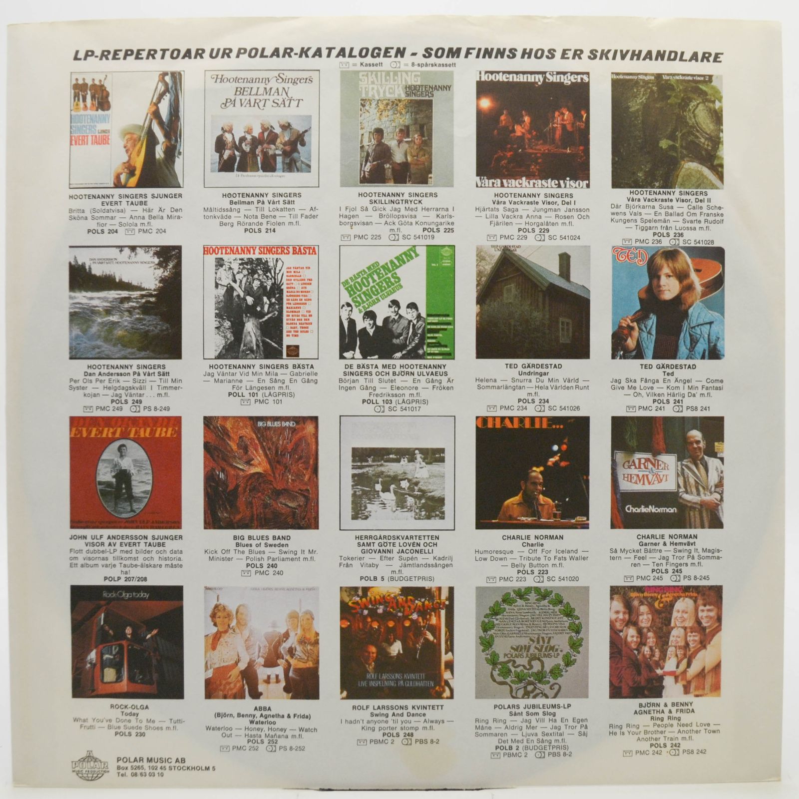 ABBA — ABBA (1-st, Sweden), 1975