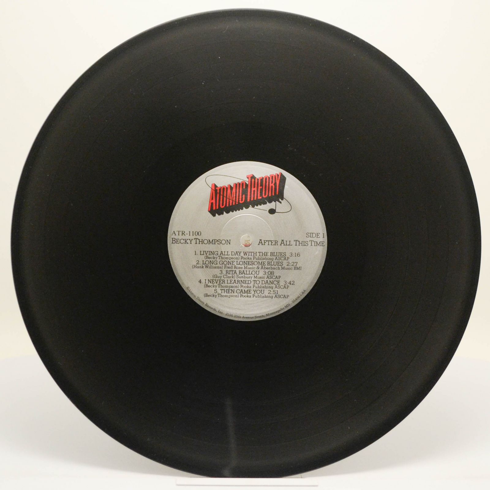 Виниловая пластинка Becky Thompson — After All This Time, 1988