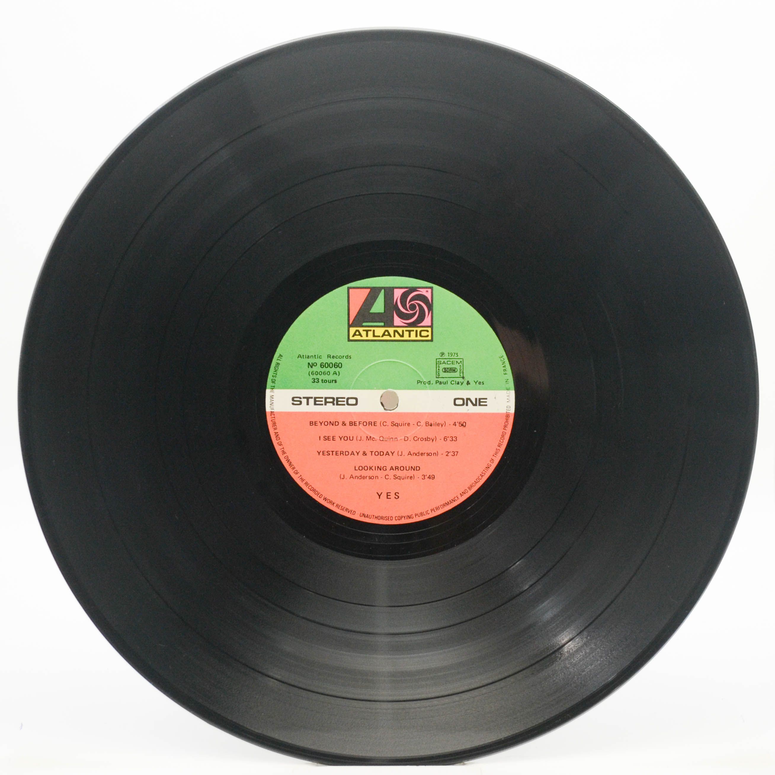 Виниловая пластинка Yes — 2 Originals Of Yes (2LP), 1973