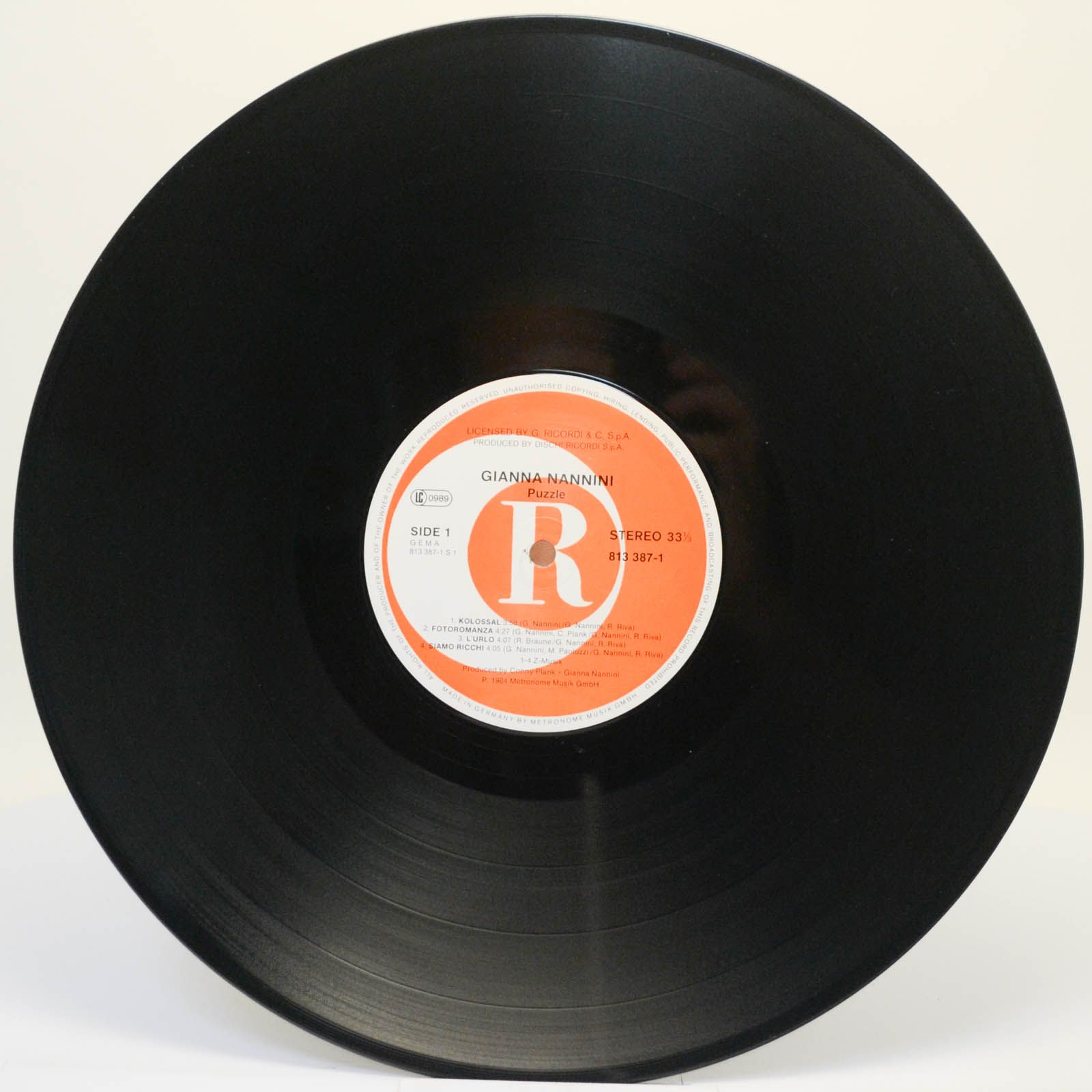 Gianna Nannini — Puzzle, 1984