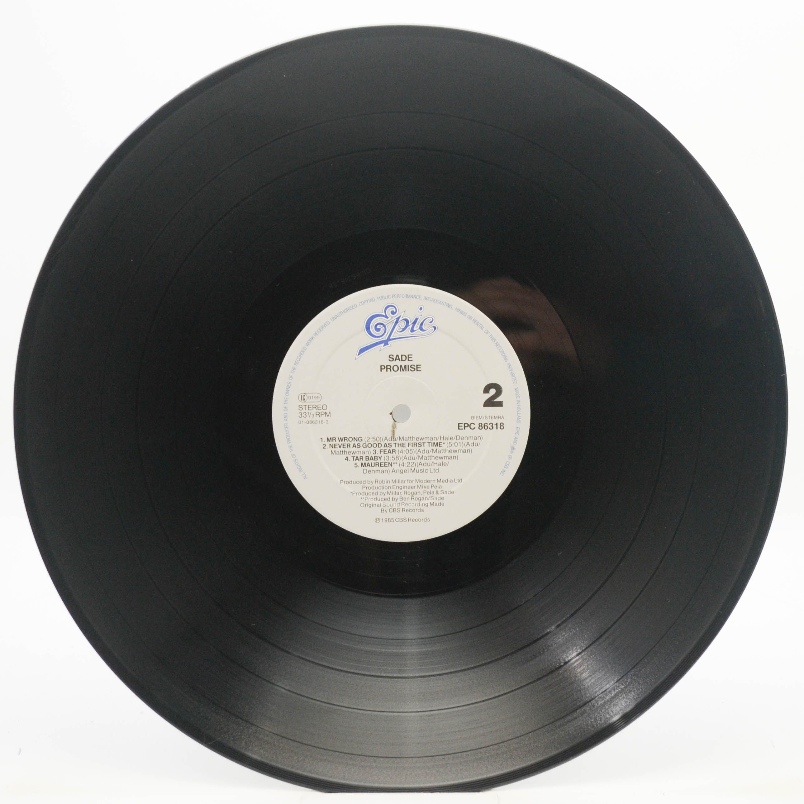 Sade — Promise, 1985