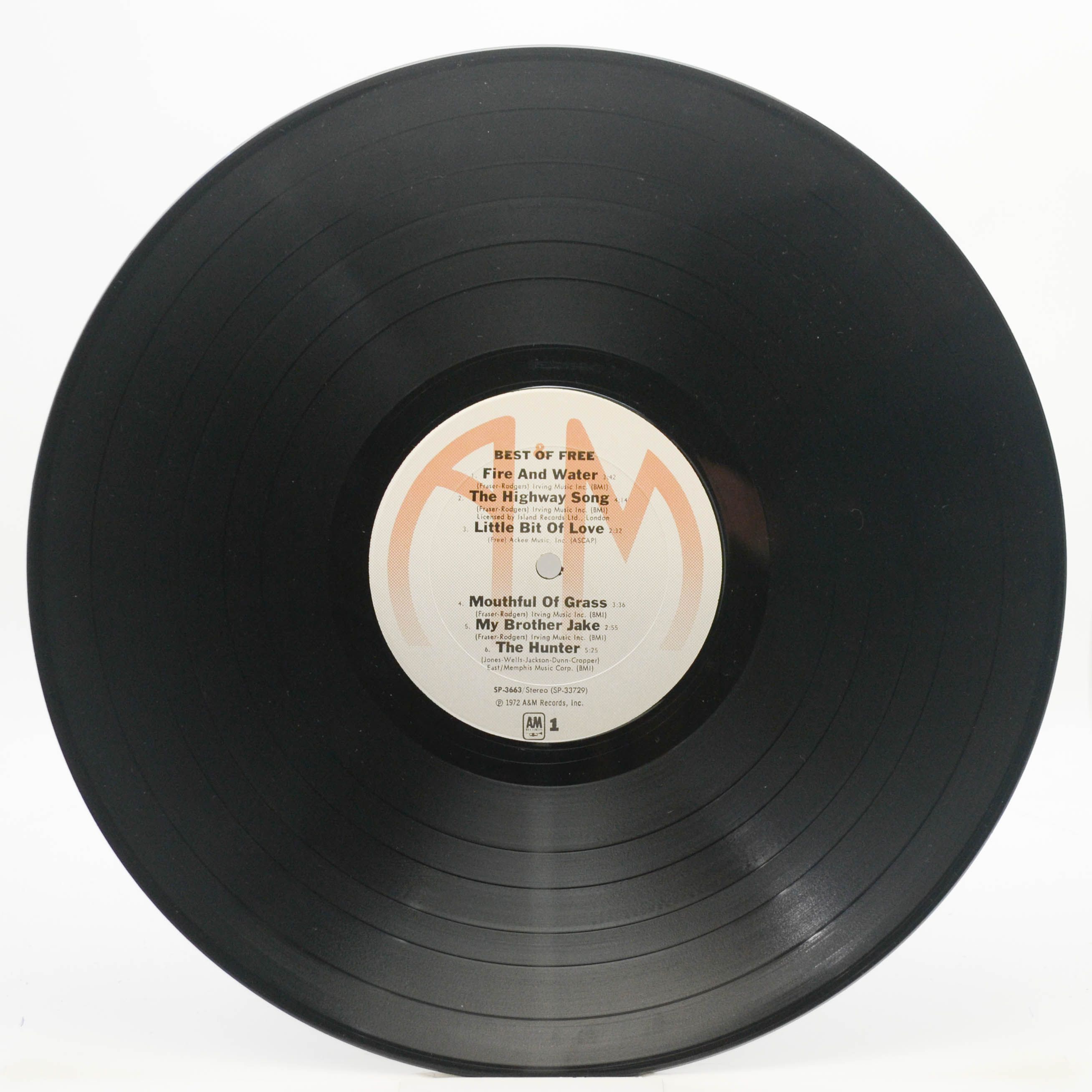 Free — Best Of Free (USA), 1972