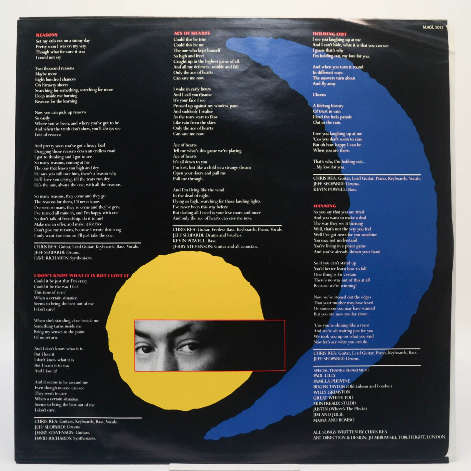 Chris Rea — Wired To The Moon, 1984