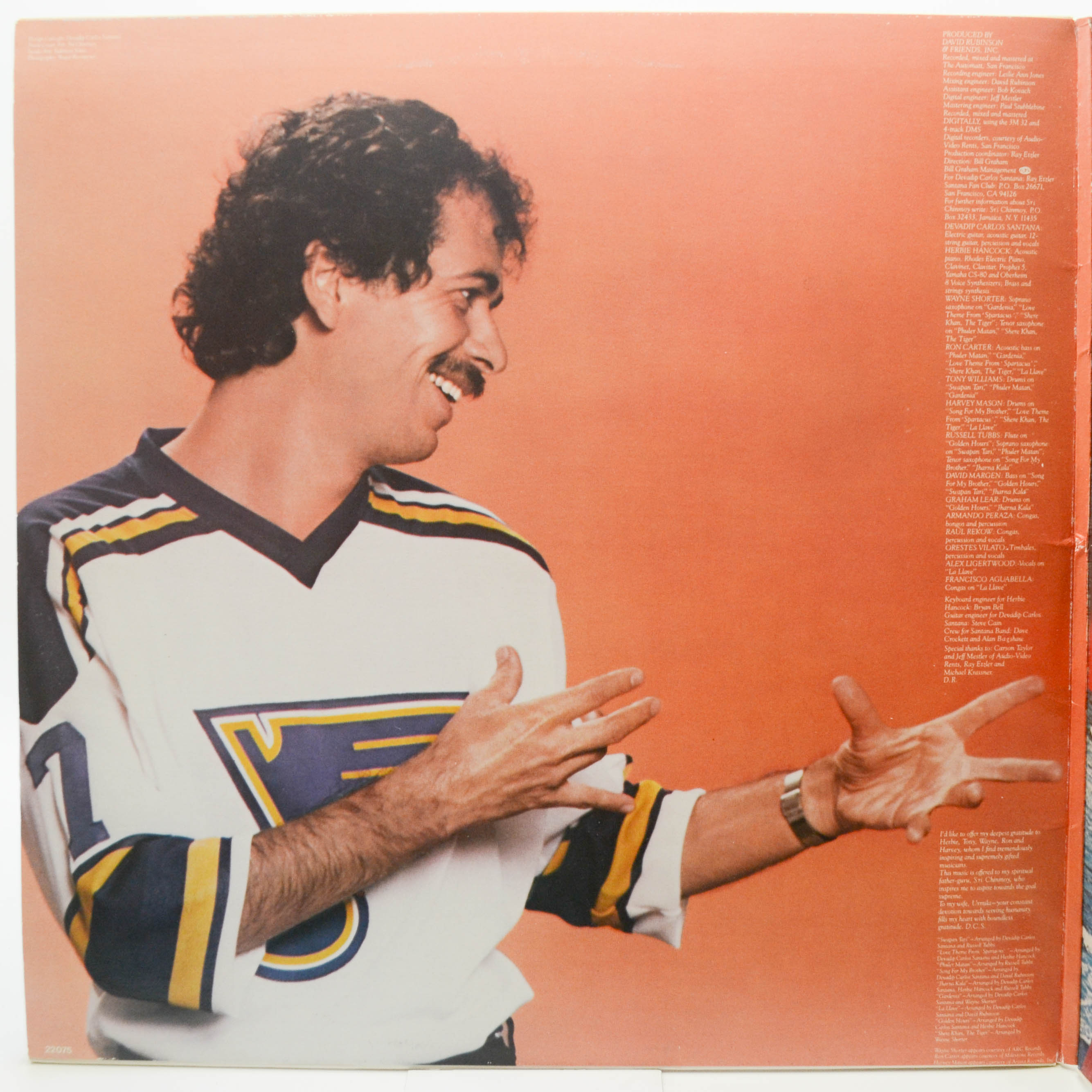 Devadip Carlos Santana — The Swing Of Delight (2LP), 1980