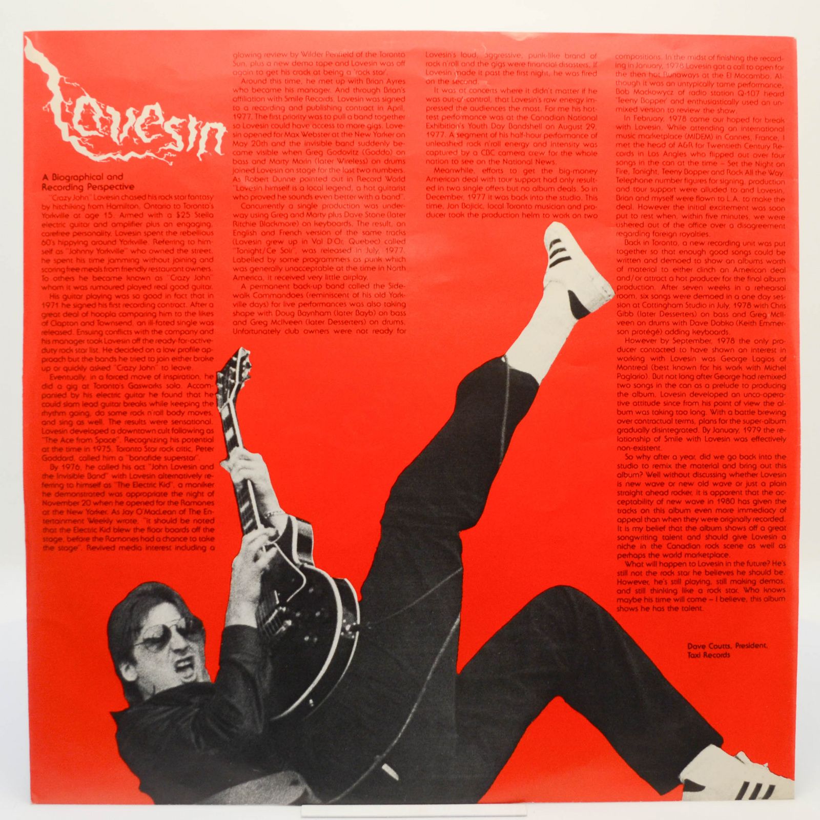 Виниловая пластинка Lovesin — Set The Night On Fire, 1980