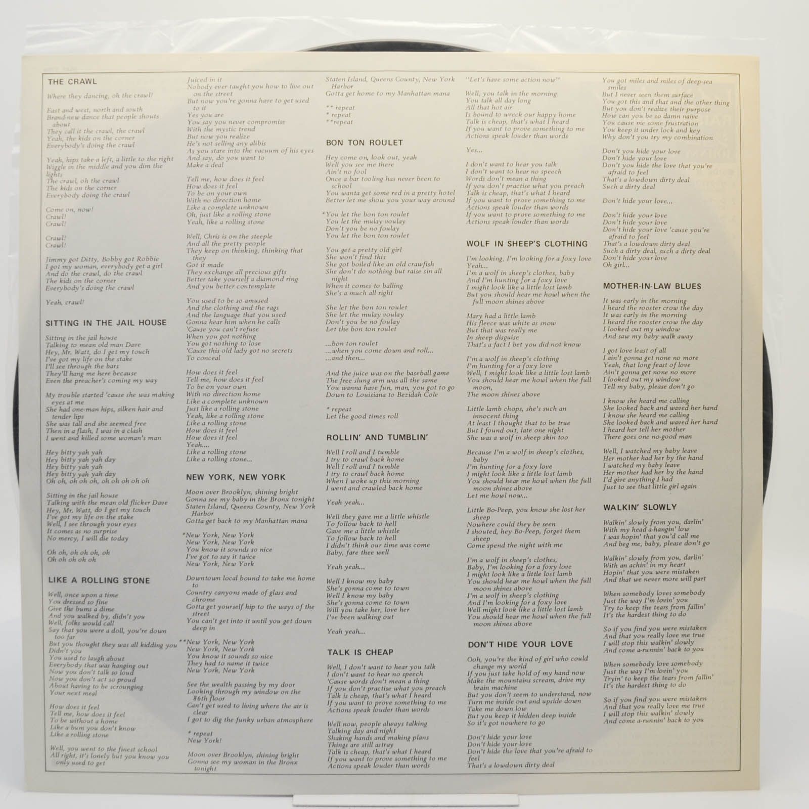 Johnny Winter — Raisin' Cain, 1980